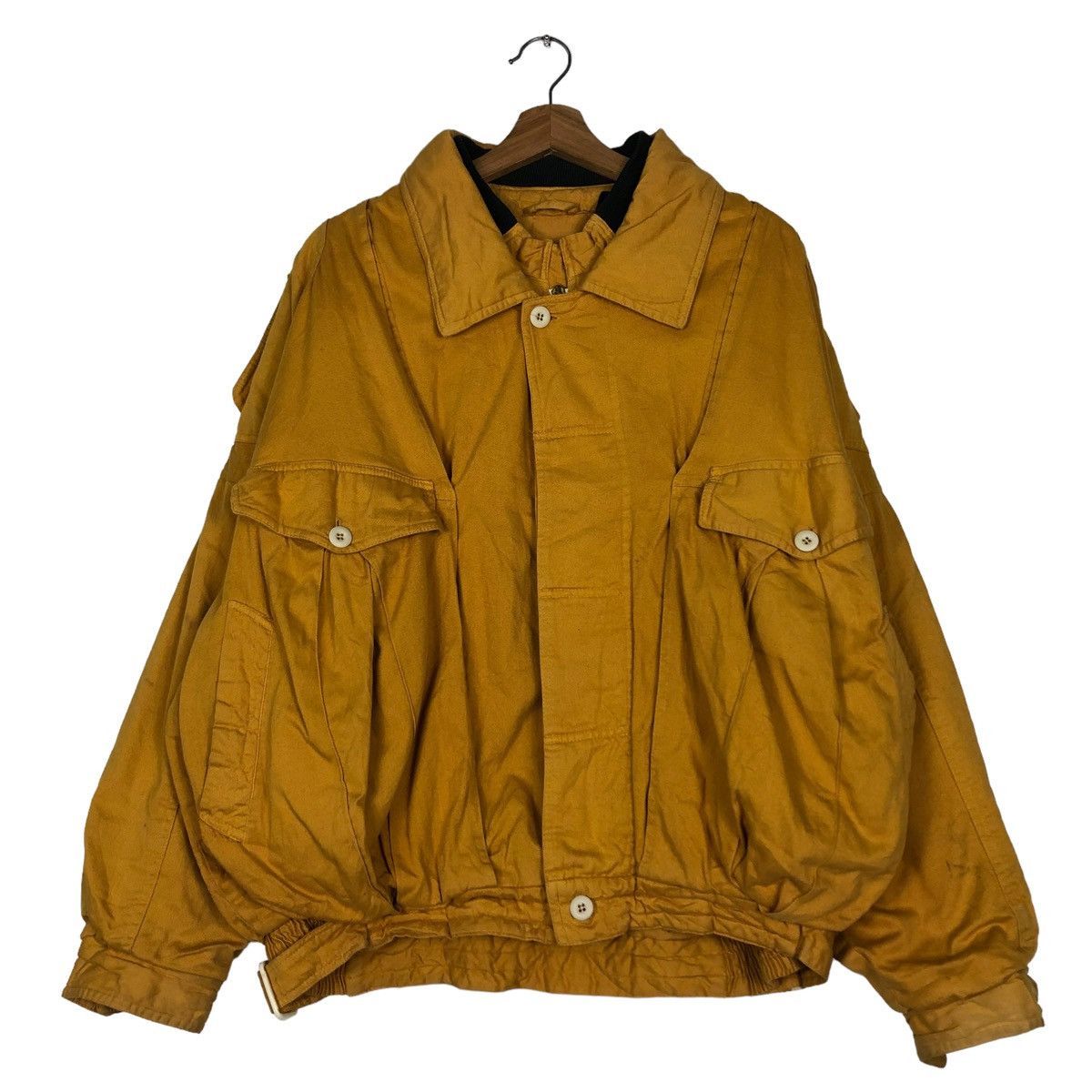 Japanese Brand 🔥VINTAGE BOMBER JACKET BIKER BONDAGE DESIGN HOLIDAYOUT Size US L / EU 52-54 / 3 - 1 Thumbnail