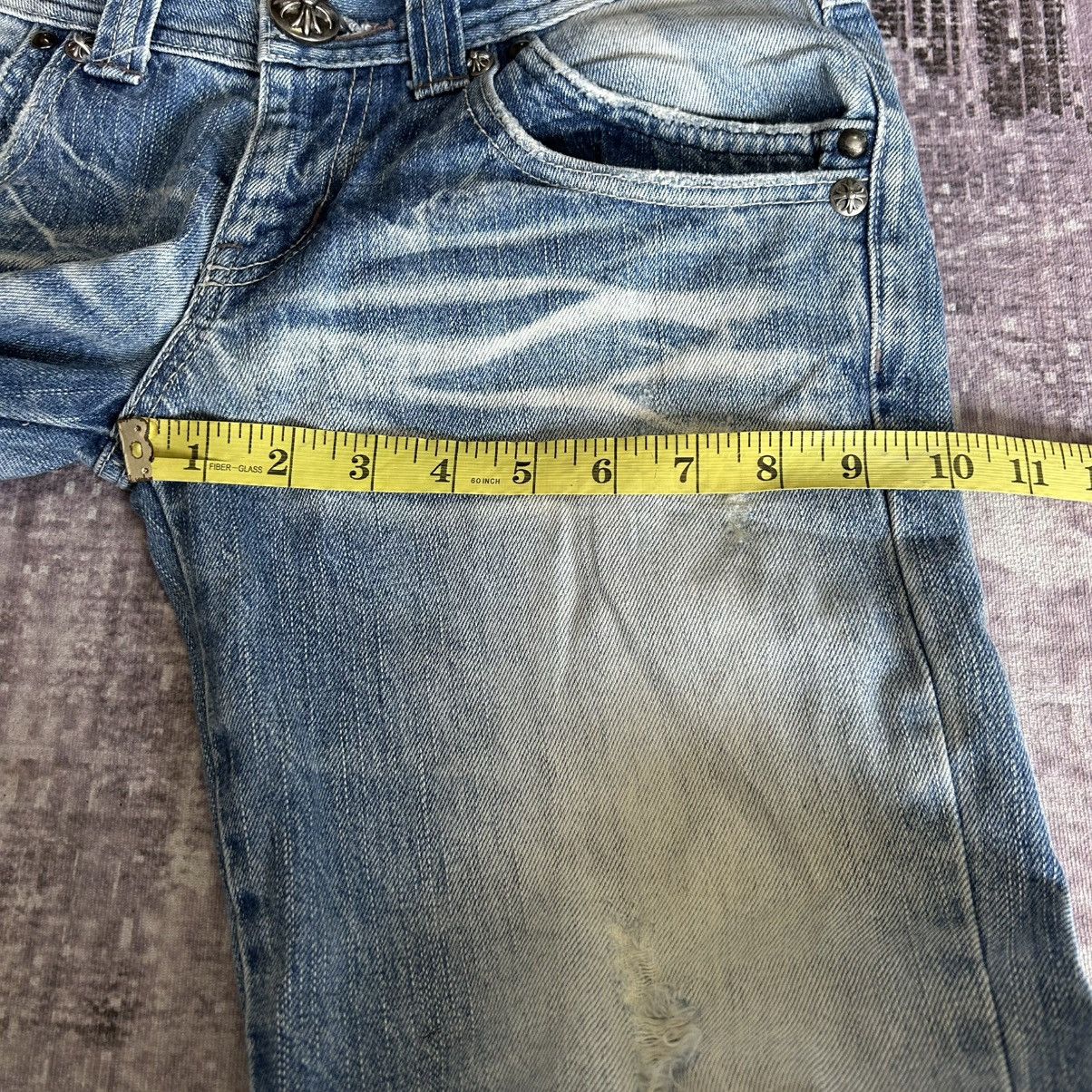 If Six Was Nine Cook & Jeans washed Punk Jeans Size US 30 / EU 46 - 20 Thumbnail