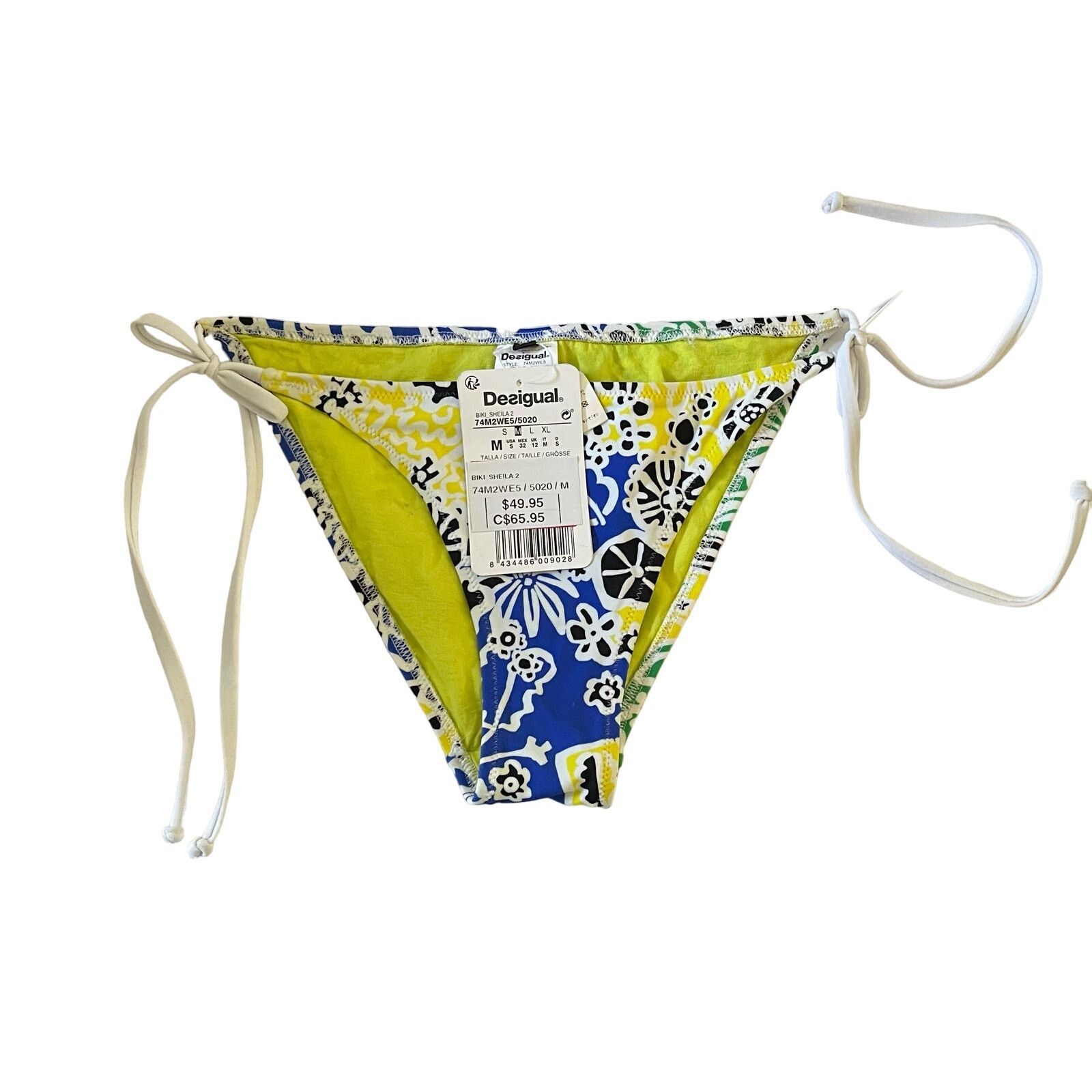 Desigual Desigual Bikini Bottom, NWT, Size M Size ONE SIZE - 3 Thumbnail