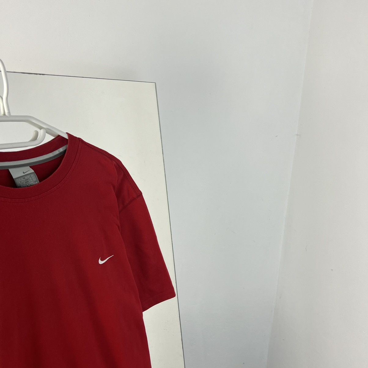 Nike Vintage Y2K Nike Swoosh Oversized Fir T-Shirt Size US XL / EU 56 / 4 - 2 Thumbnail