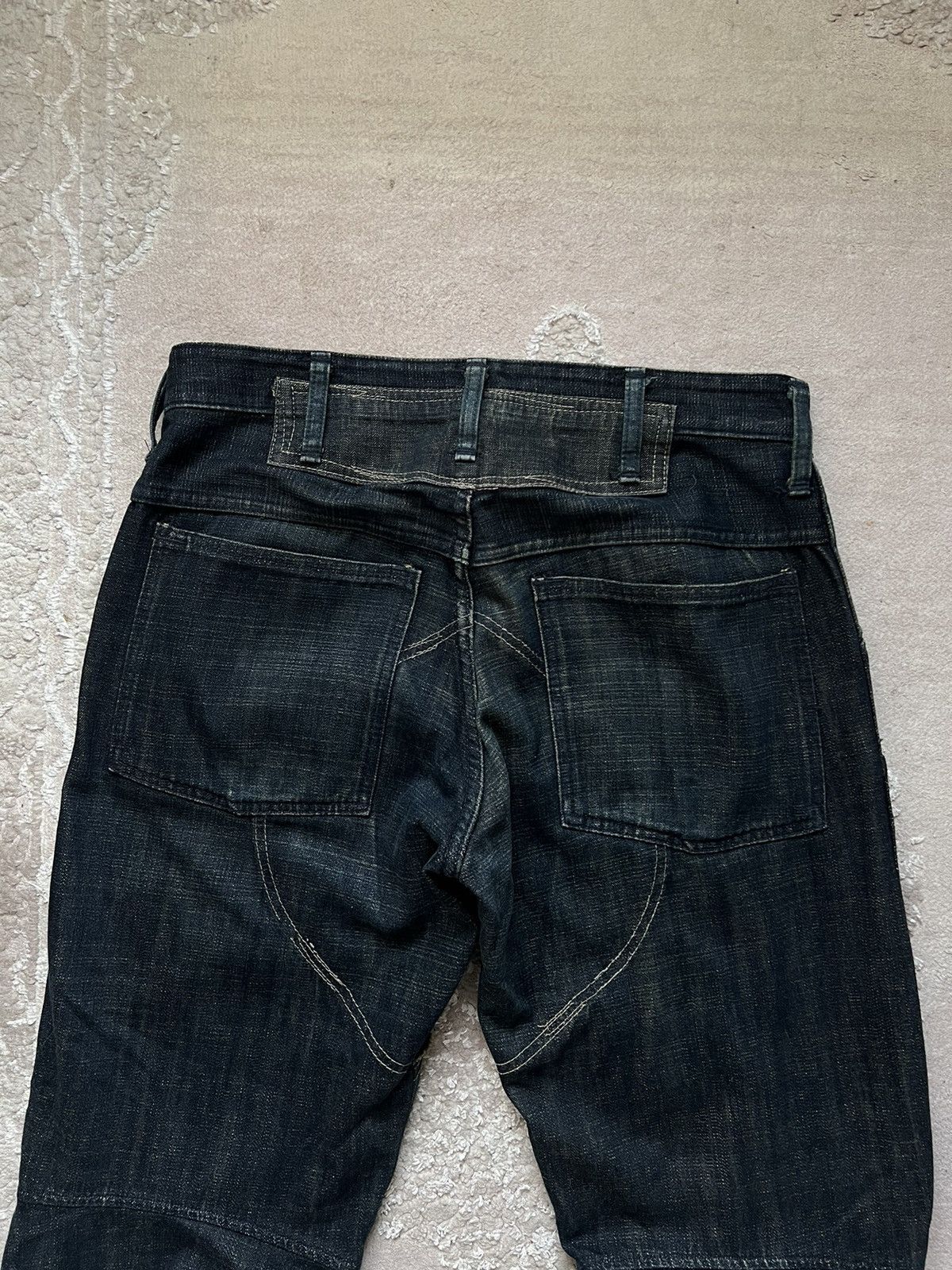 G-Star CRAZY VINTAGE G-STAR RAW CONCEPT ELWOOD OPIUM RARE JEANS Size US 31 - 5 Thumbnail