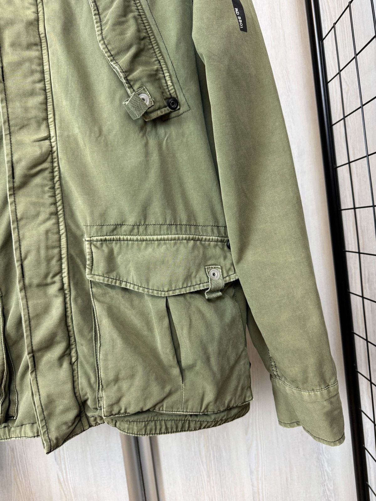 G-Star G-Star Raw vintage faded cotton trench overshirt jacket Size US XL / EU 56 / 4 - 5 Thumbnail