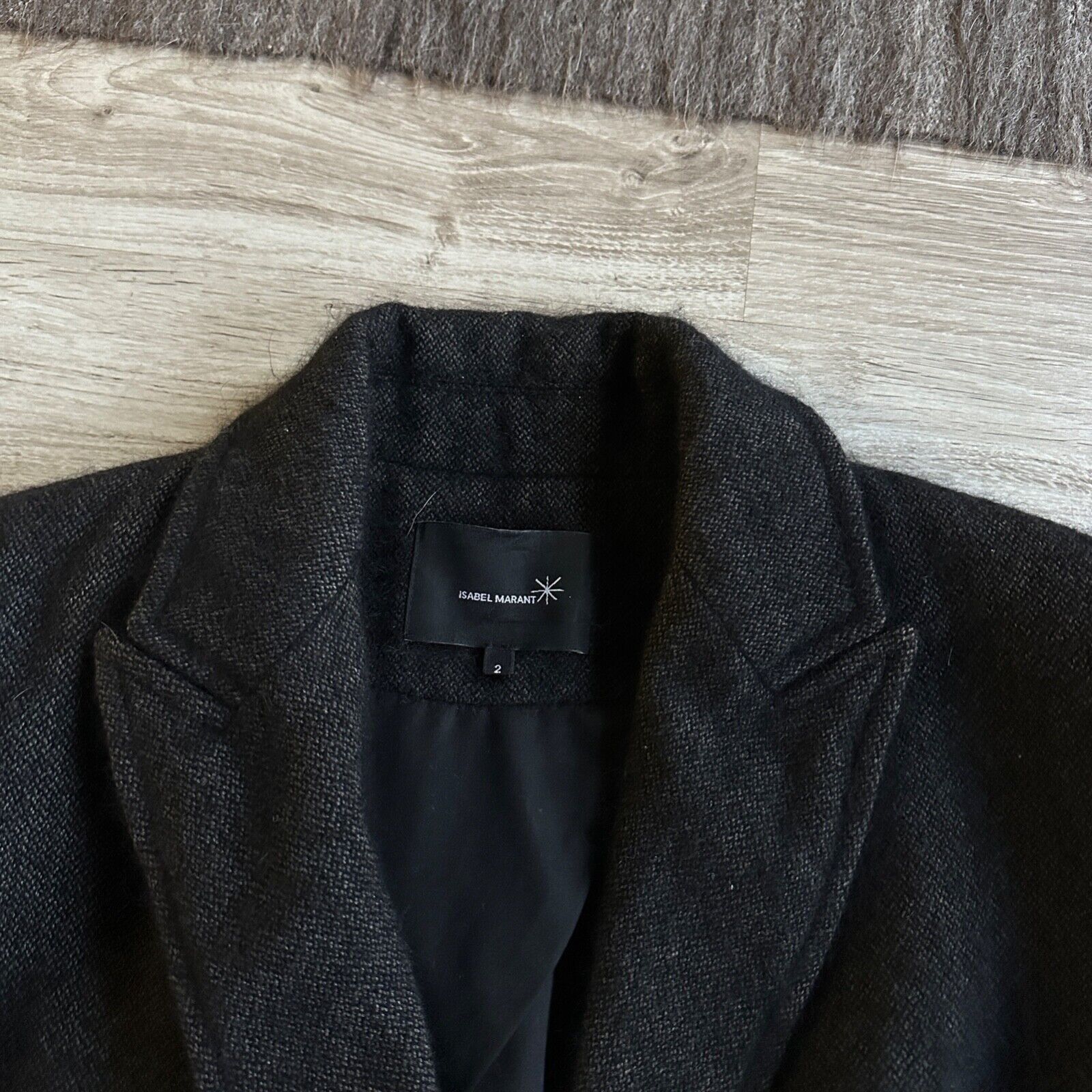 Isabel Marant Isabel Marant Double Breasted Angora Coat 8381AC Size M / US 6-8 / IT 42-44 - 2 Thumbnail