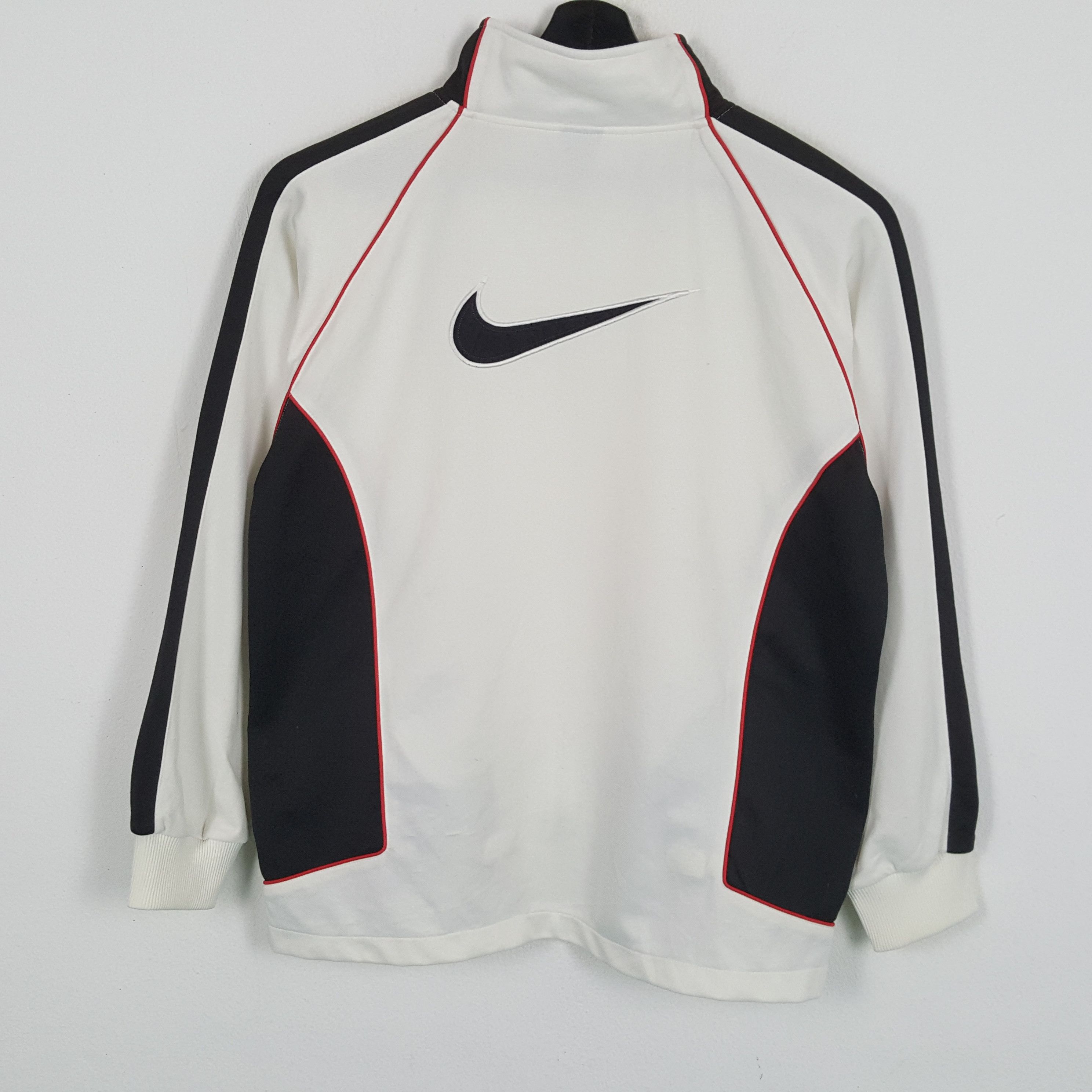 Nike × Vintage NIKE Sportswear Jacket Style Big Logo Design Size US L / EU 52-54 / 3 - 1 Thumbnail