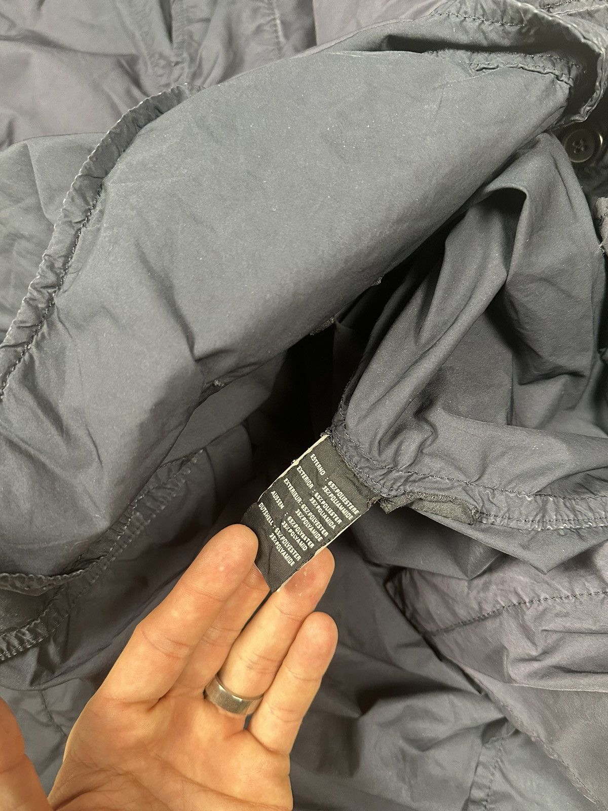 Aspesi Aspesi Navy Rain Coat Light Jacket Size US M / EU 48-50 / 2 - 11 Thumbnail