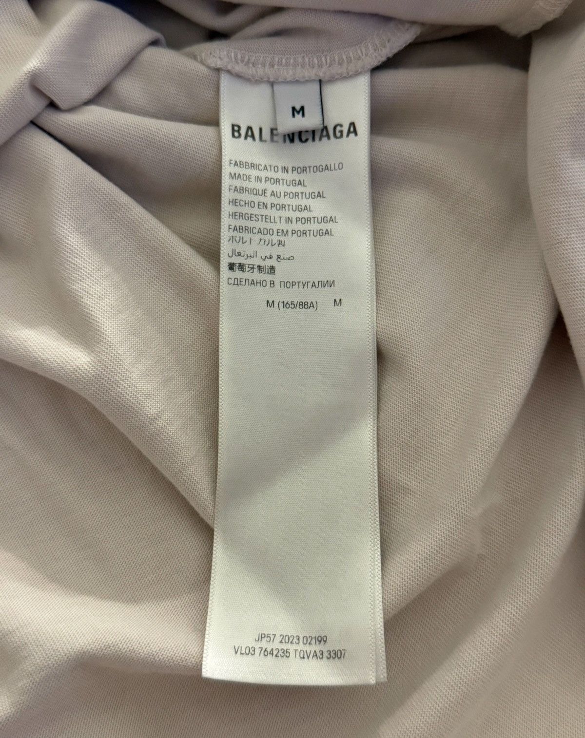 Balenciaga Balenciaga Stencil Logo Distressed T-shirt Size US M / EU 48-50 / 2 - 4 Thumbnail