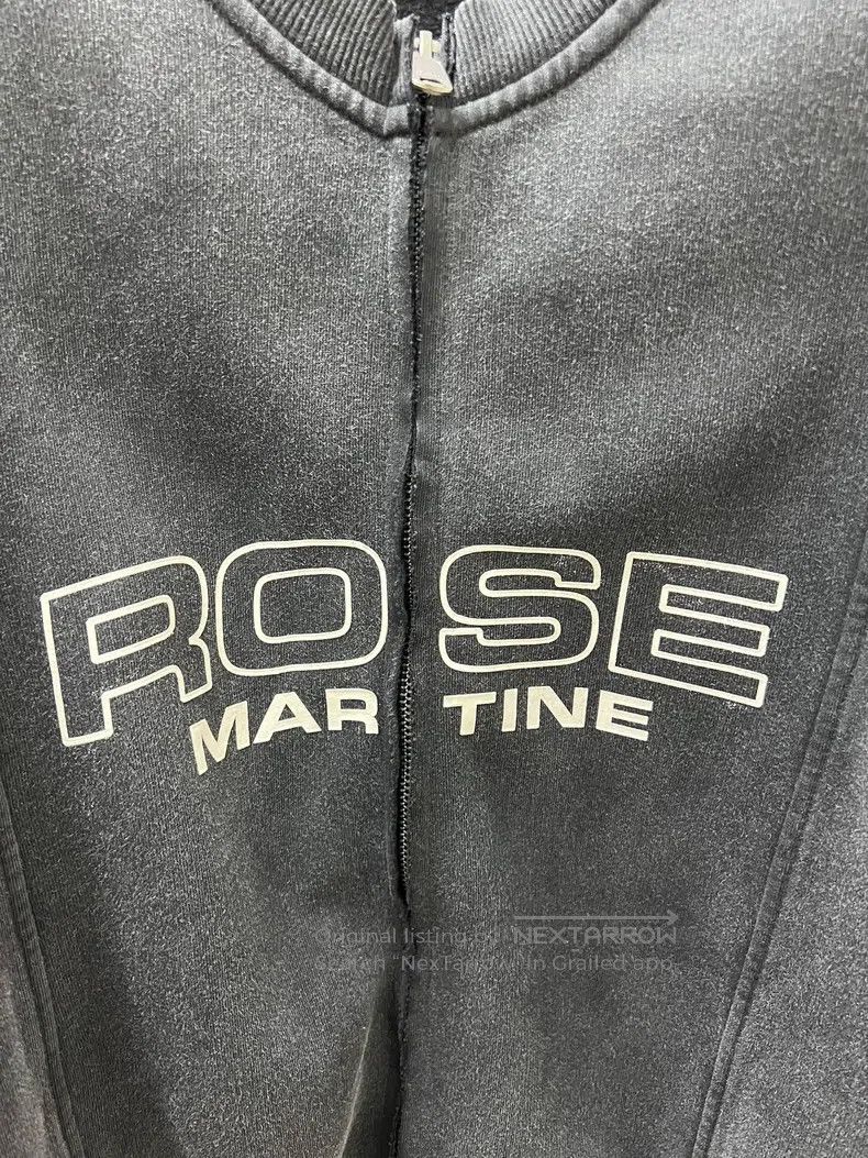 Martine Rose Martine Rose Black zippered sweatshirt Size US XS / EU 42 / 0 - 2 Thumbnail