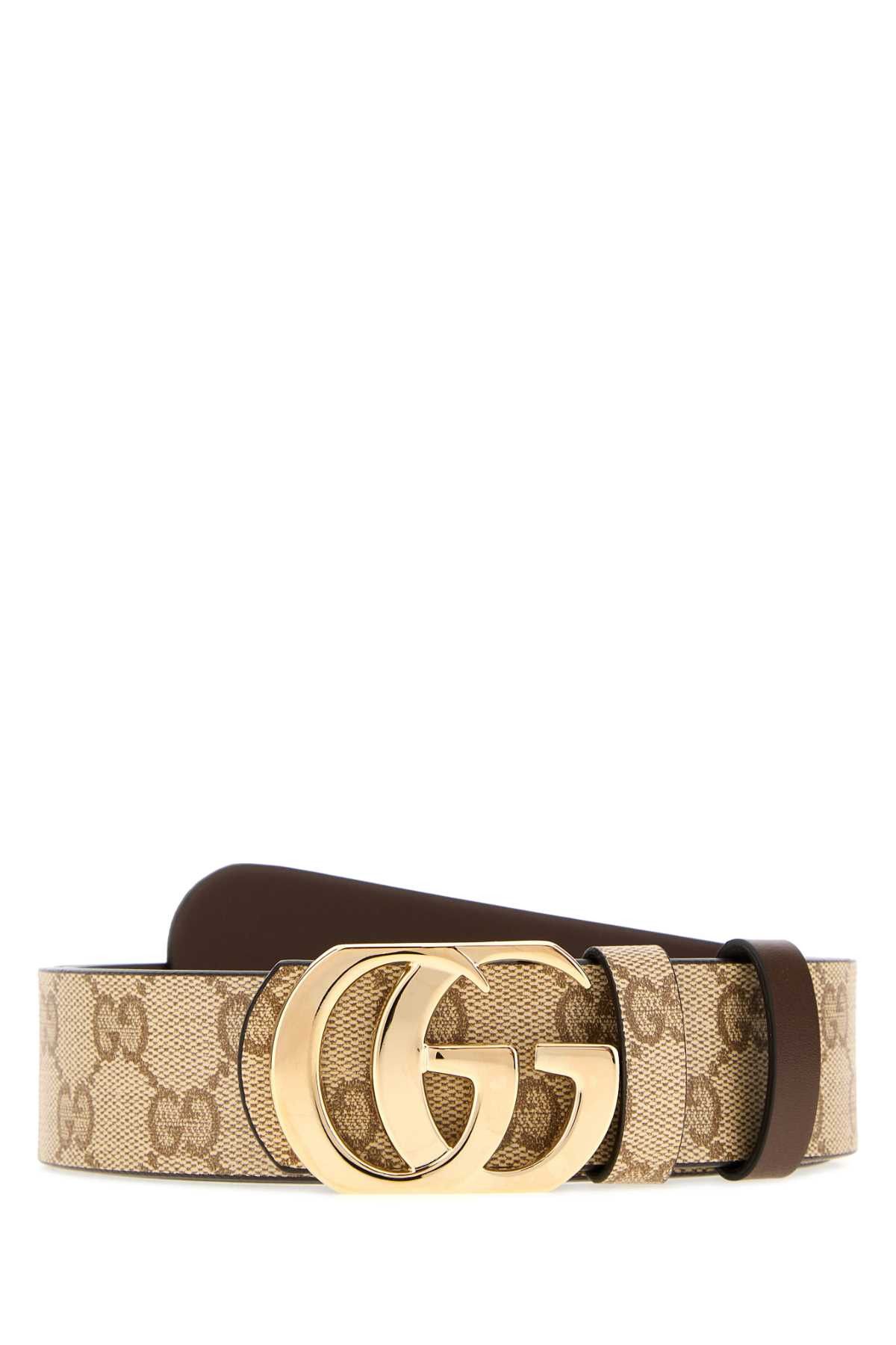 Gg Fabric Reversible Gg Marmont Belt, Men's