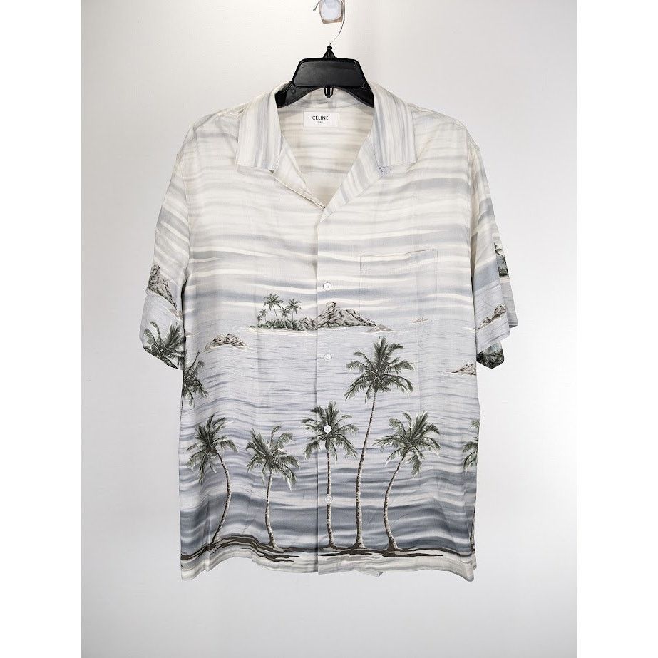 Celine o1rshd1 Button Shirt in Multicolor Size US S / EU 44-46 / 1 - 1 Thumbnail