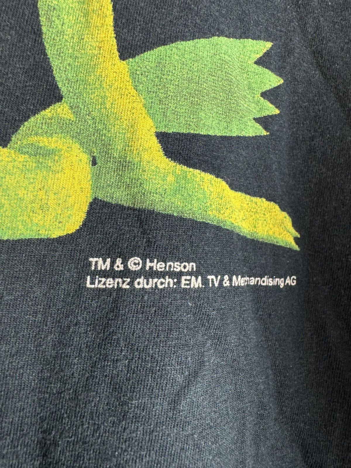 Cartoon Network Kermit the frog sesame street vintage 90s shirt Size US L / EU 52-54 / 3 - 3 Thumbnail