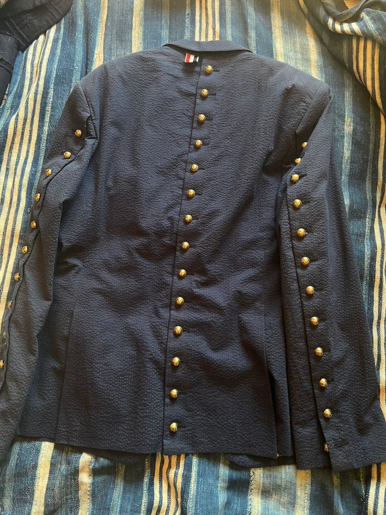 Thom Browne Thom Browne size3 Ship anchor buttons and suits Size 38S - 1 Thumbnail