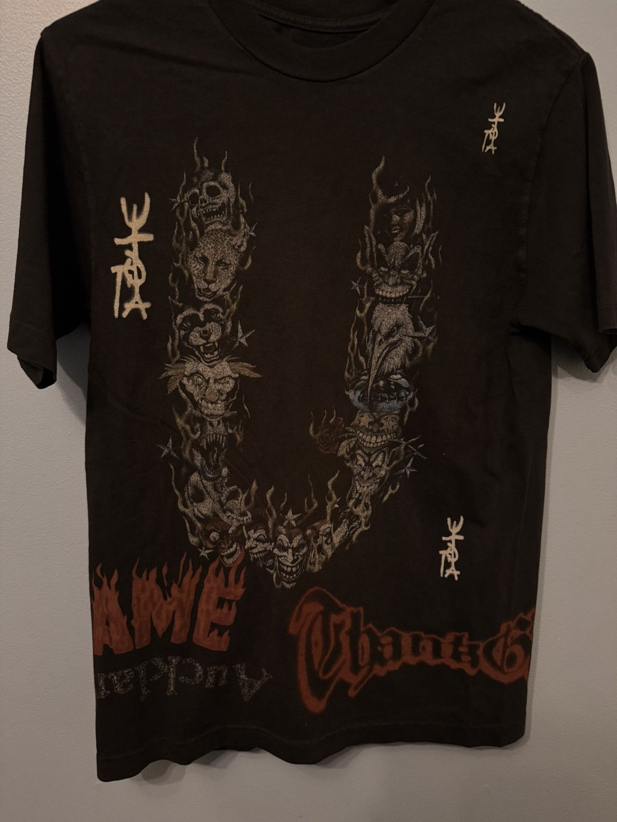 Travis Scott TRAVIS SCOTT “I SAW UTOPIA WITH MY EYES” NEW ZEALAND T SHIRT Size US S / EU 44-46 / 1 - 1 Thumbnail