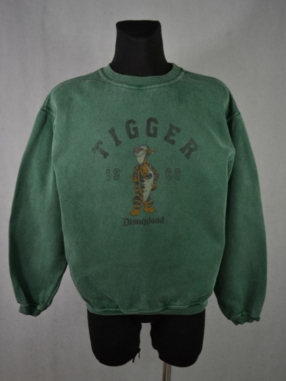 Cartoon Network × Disney × Mickey Mouse Vintage Winnie the Pooh Tigger Disneyland Sweatshirt S Size US S / EU 44-46 / 1 - 1 Thumbnail