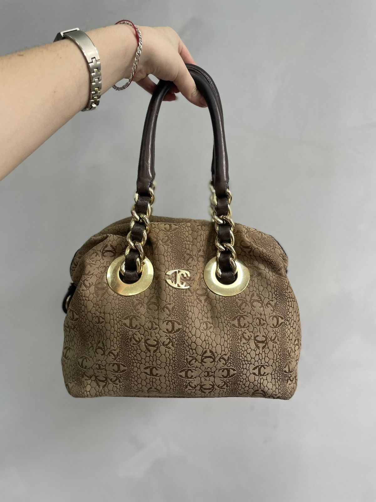Roberto Cavalli Vintage roberto Cavalli canvas bag y2k rare Size ONE SIZE - 2 Thumbnail