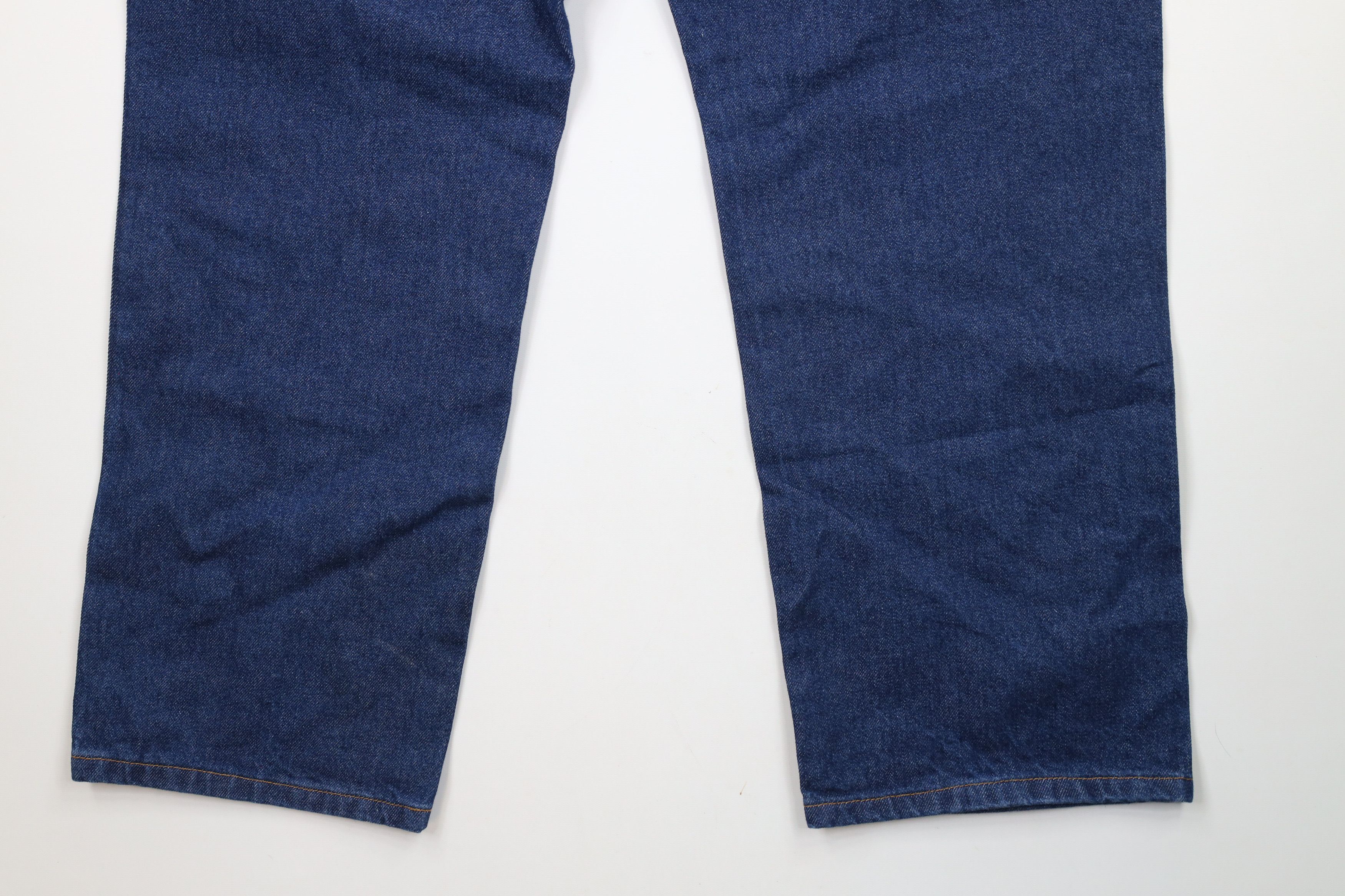 Dickies × Vintage Deadstock Y2K Dickies Out Wide Leg Denim Jeans Blue Cotton Size US 38 / EU 54 - 10 Thumbnail