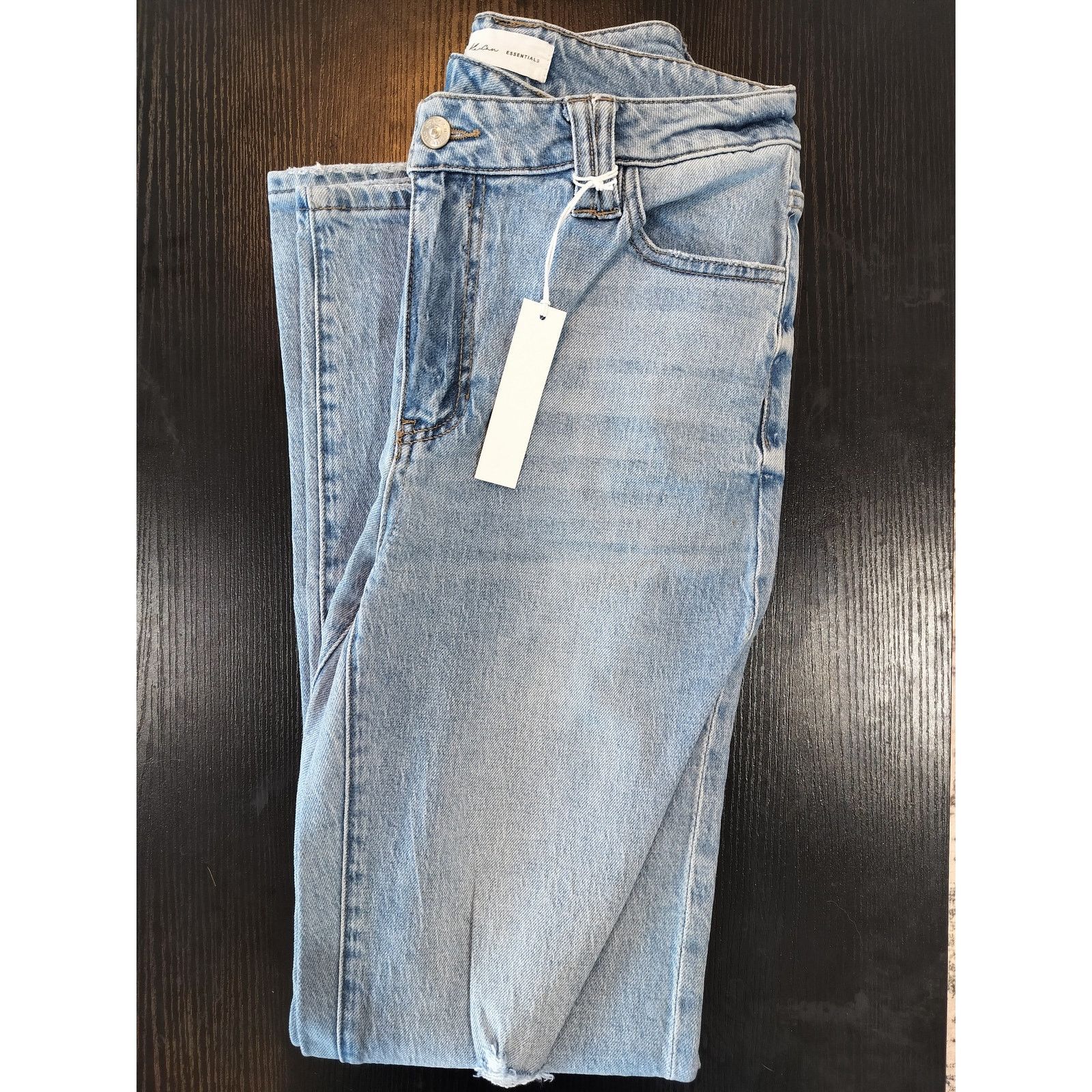 Other KanCan Women’s High Rise Distressed Straight Jeans Size 5/26 Size 25" / US 0 / IT 36 - 6 Thumbnail