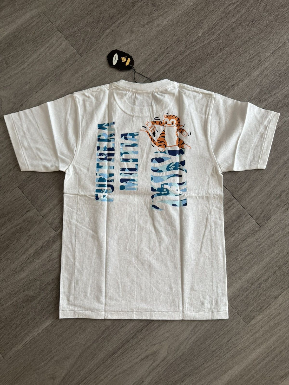 Bape Bape blue ABC camo tiger tee Size US M / EU 48-50 / 2 - 2 Thumbnail