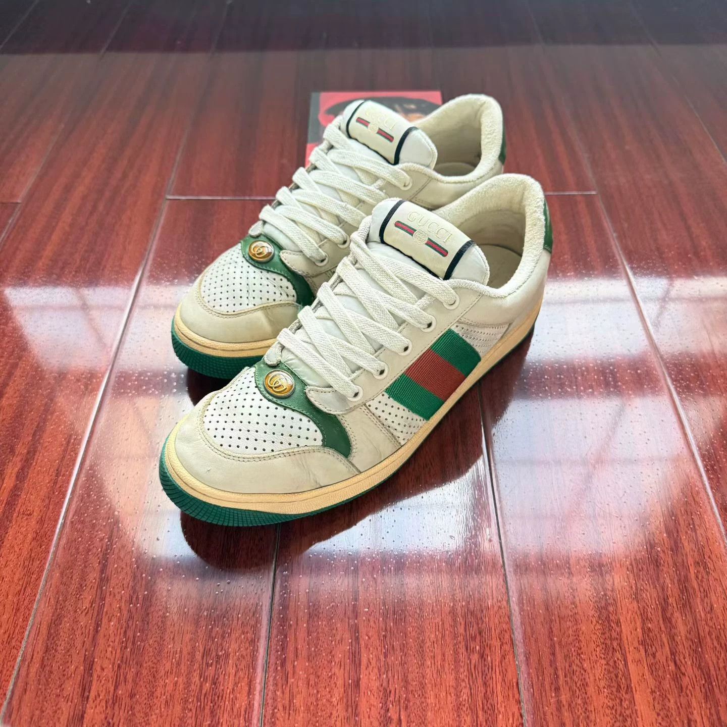 Gucci Gucci "Dirty" Sneakers - Size 41 - Excellent Condition Size US 8 / EU 41 - 1 Thumbnail