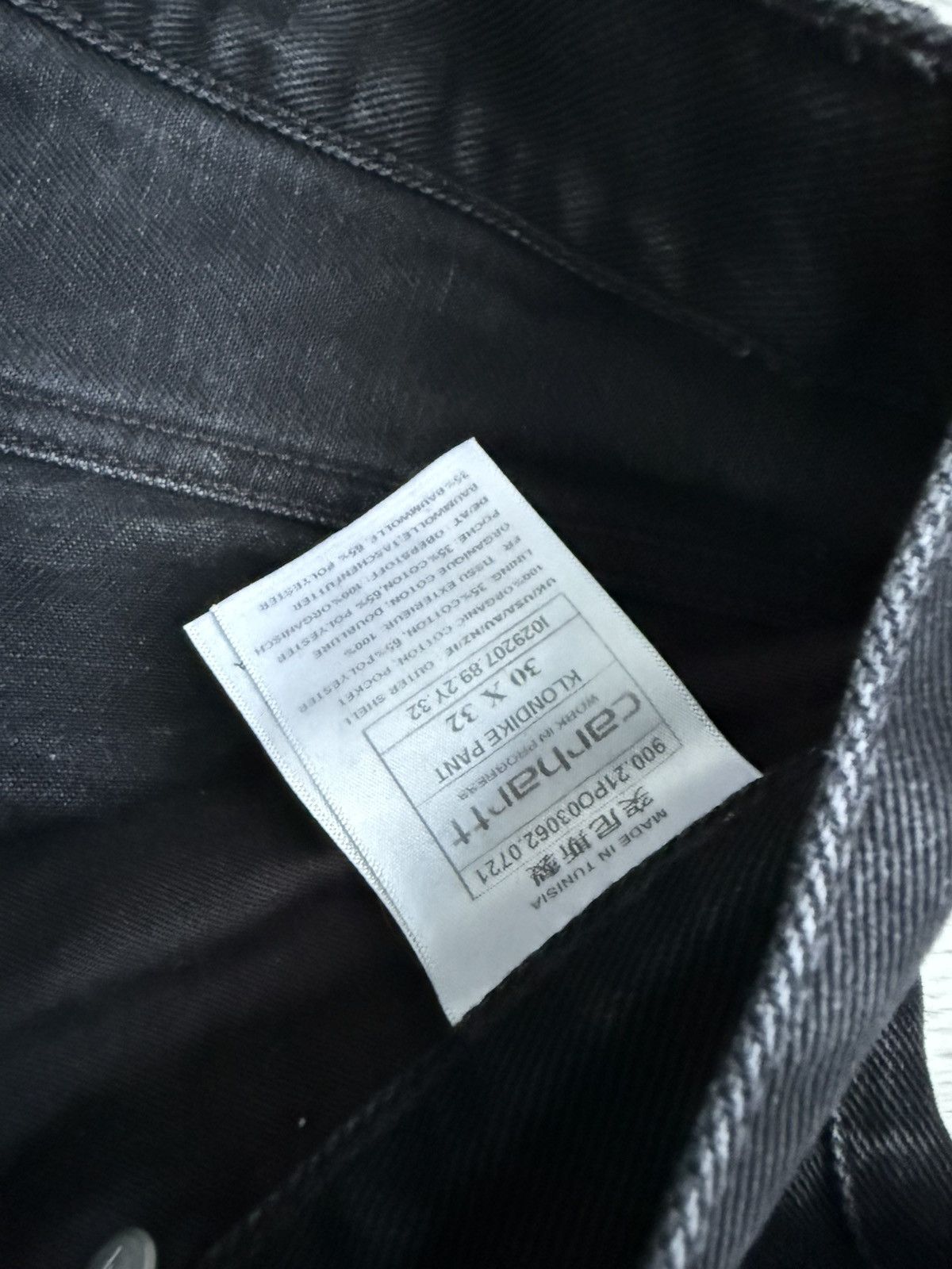 Carhartt × Vintage Carhartt WIP Konomie Pant Black Denim Jeans 30x32 Japan Line Size US 30 / EU 46 - 5 Thumbnail
