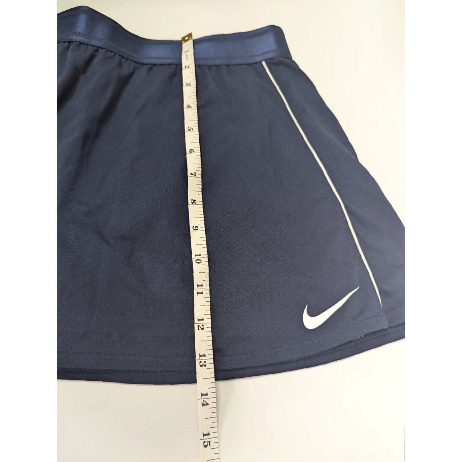 Nike Nike Dri-FIT Court Tennis Training Skort Women's Large Navy Blue Size ONE SIZE - 4 Thumbnail