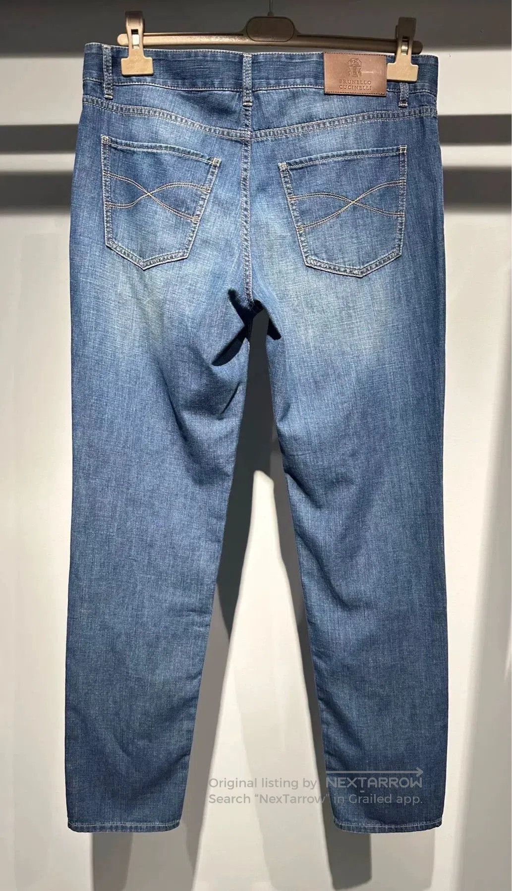 Brunello Cucinelli Brunello Cucinelli Men's Denim Jeans. Size US 32 / EU 48 - 3 Thumbnail
