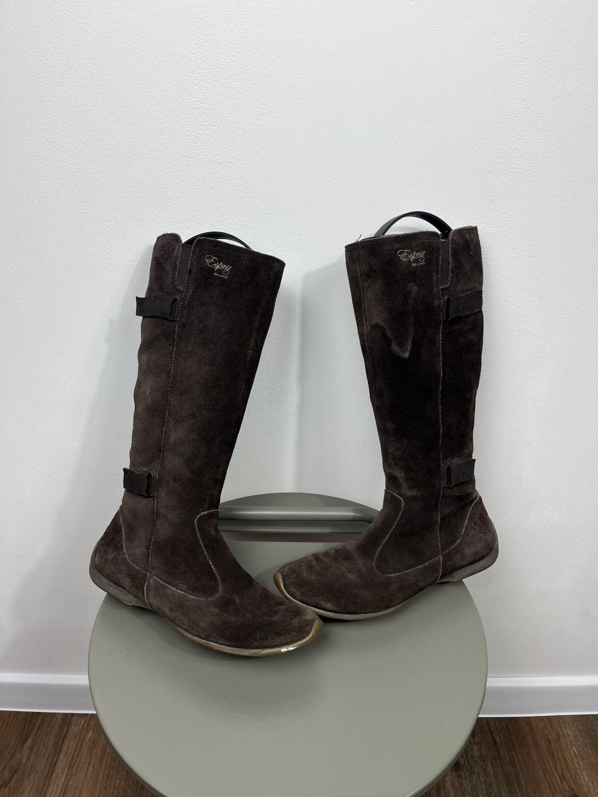 Other Women’s Brown Suede Racing Boots EU 38.5 Tall Zip Size US 7.5 / IT 37.5 - 1 Thumbnail