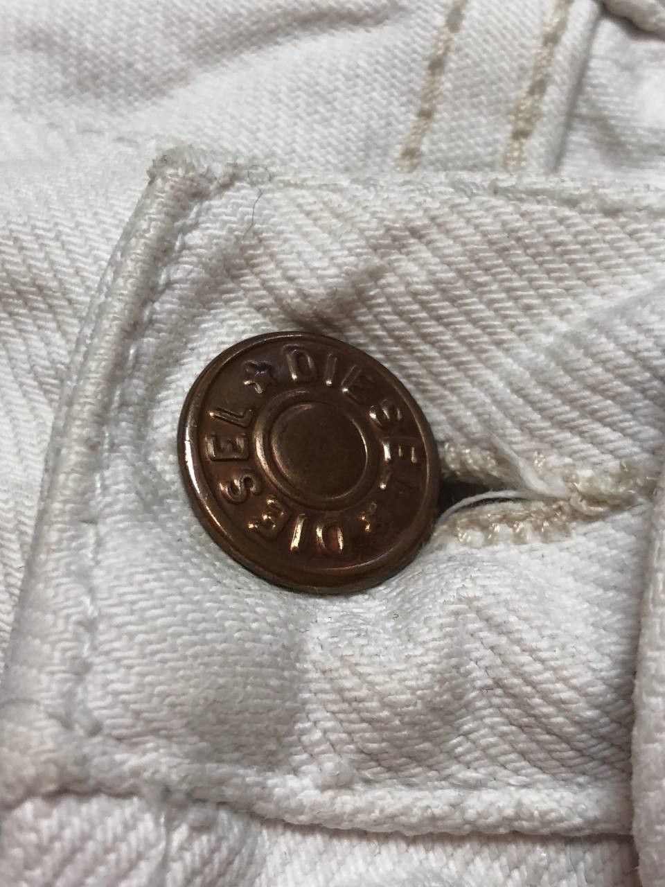 Diesel shorts Diesel Streetwear white Y2K Vintage denim Size US 29 - 7 Thumbnail