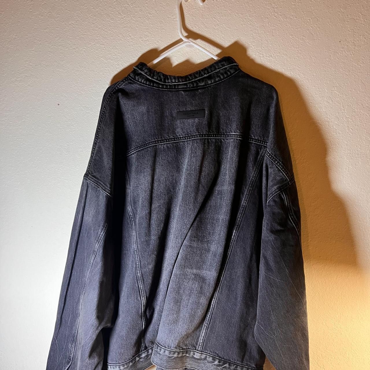 Fear of God Fear of God Essentials Denim Jacket Black XXL Size US XXL / EU 58 / 5 - 4 Thumbnail