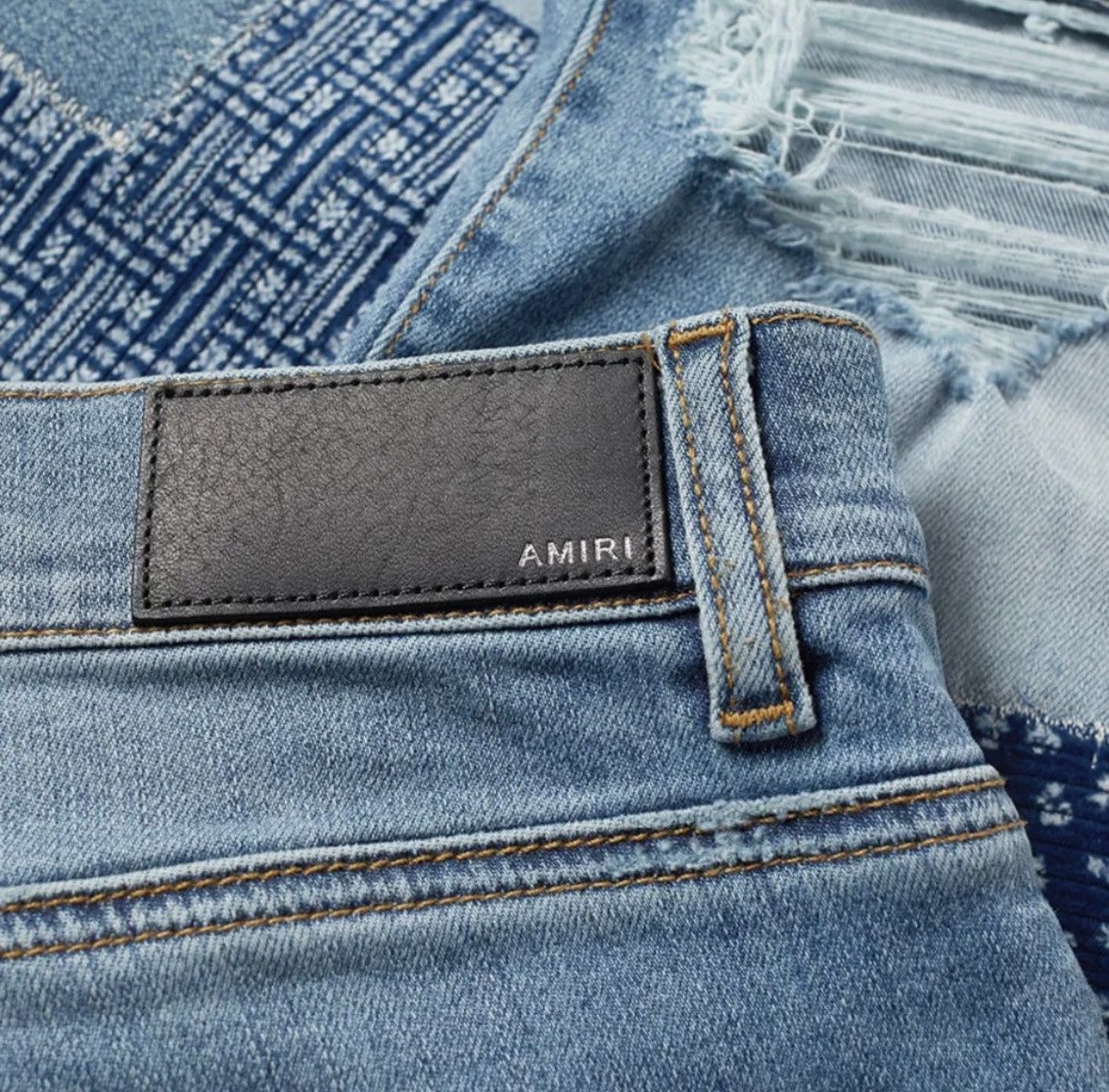 Amiri Amiri Japanese Repair Jeans Size US 32 / EU 48 - 3 Thumbnail