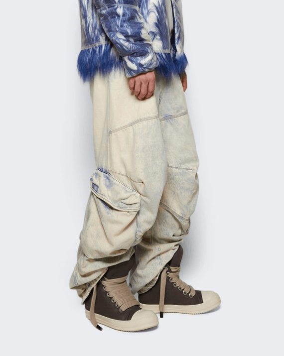 Rick Owens BNWT AW24 RICK OWENS "PORTERVILLE" JUMBO LACE PADDED SHOE 43 Size US 10 / EU 43 - 10 Thumbnail