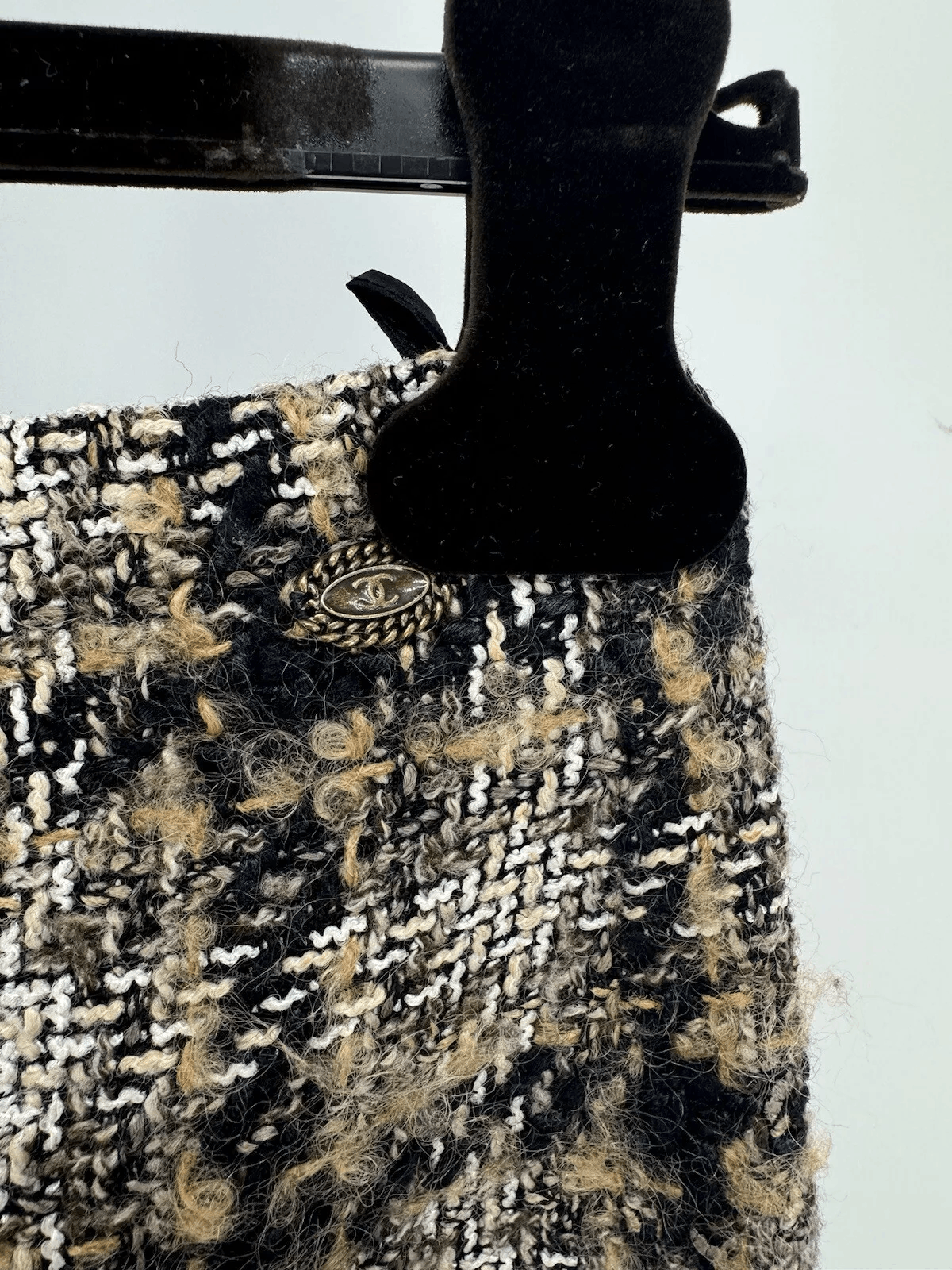Chanel Chanel Vintage Knee-Length Tweed Skirt Size US10 FR42 Size 30" / US 8 / IT 44 - 8 Thumbnail
