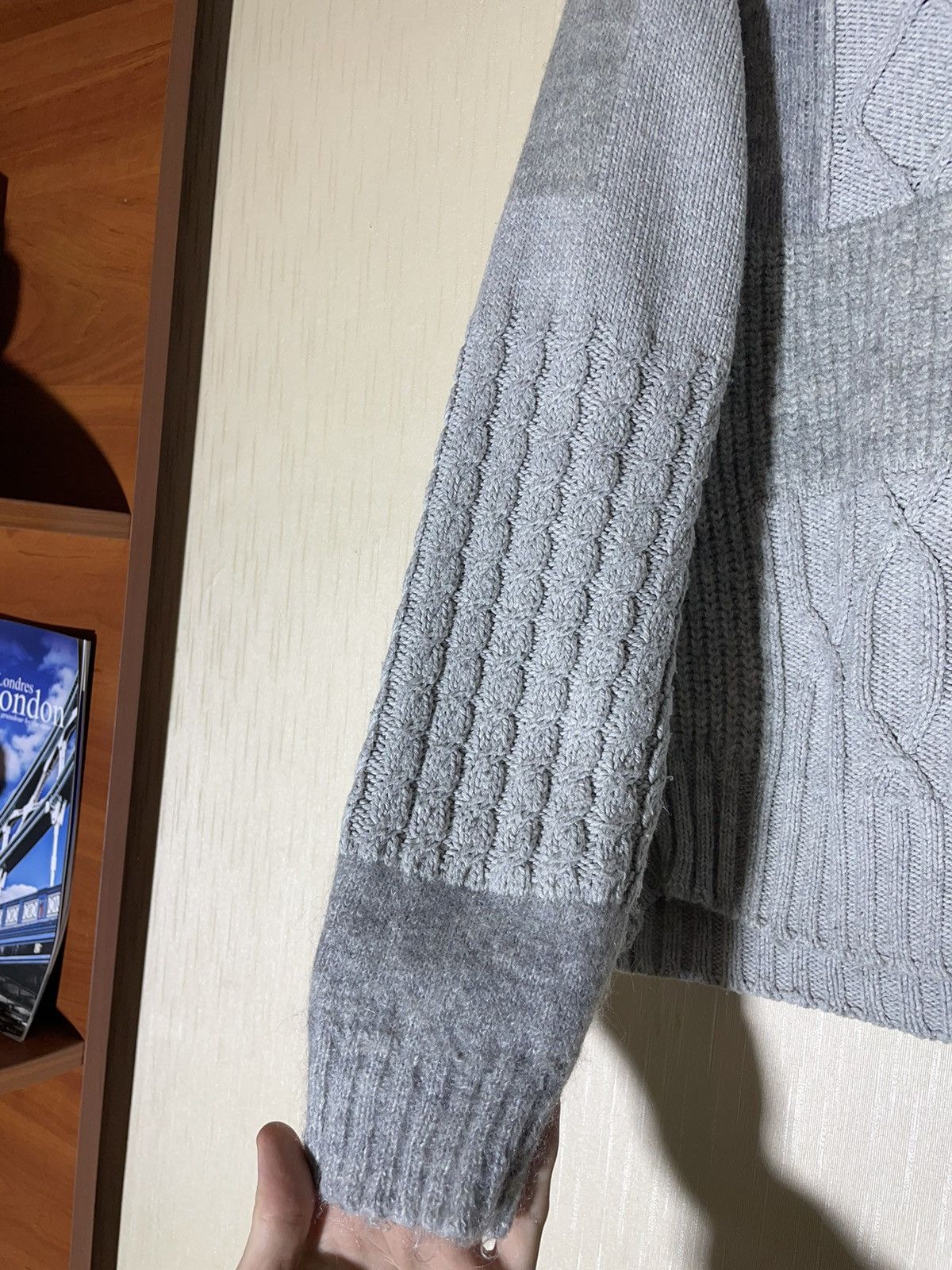 Diesel × Japanese Brand Diesel rare patchwork sweatshirt Size US M / EU 48-50 / 2 - 6 Thumbnail