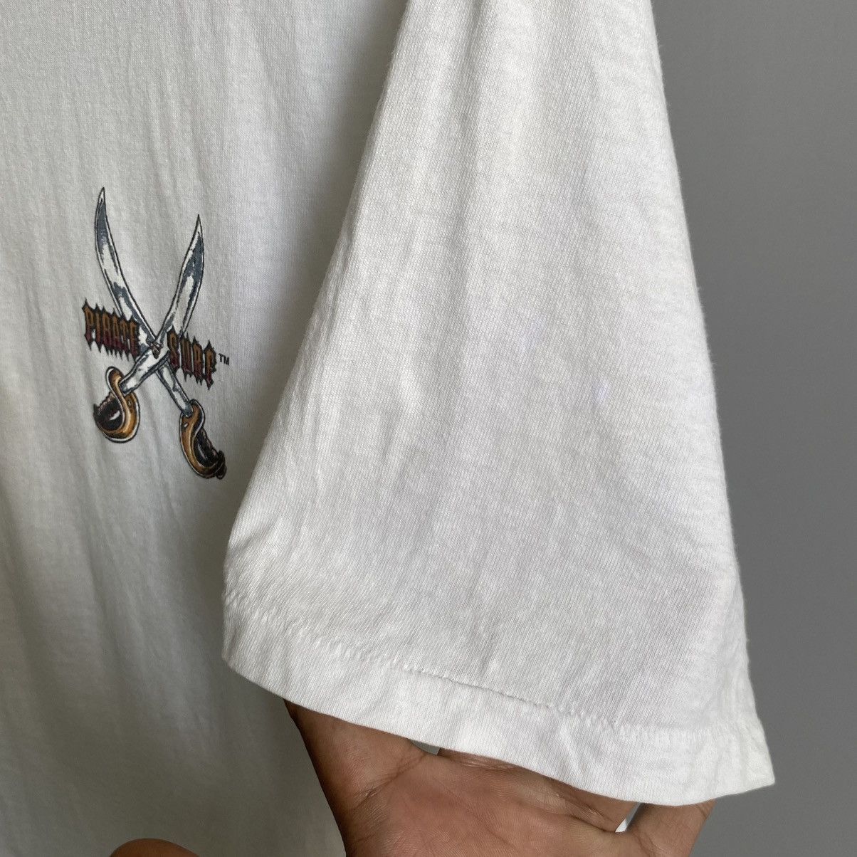 Vintage Thrashed Vintage 90s Pirate Surf ERD GRUNGE GRAIL OG TEE Size US XL / EU 56 / 4 - 6 Thumbnail