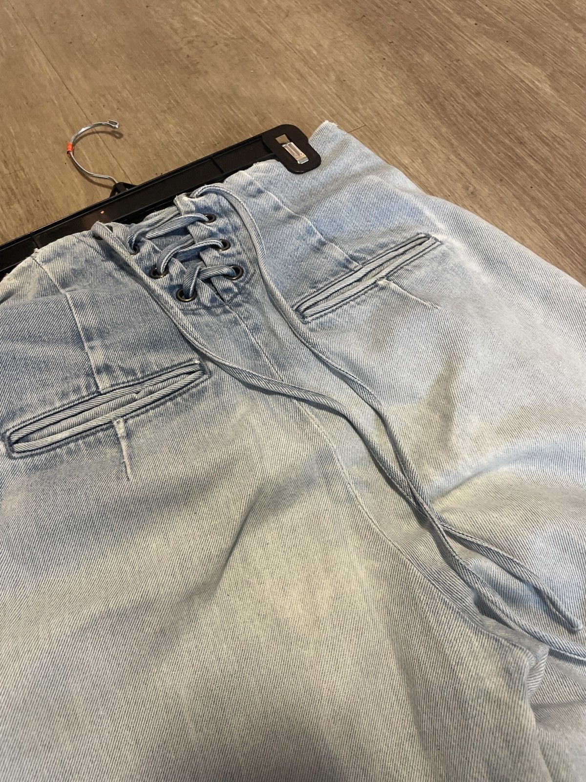 Maison MIHARA YASUHIRO Vintage distressed Mihara flared jeans Size US 26 / EU 42 - 4 Thumbnail