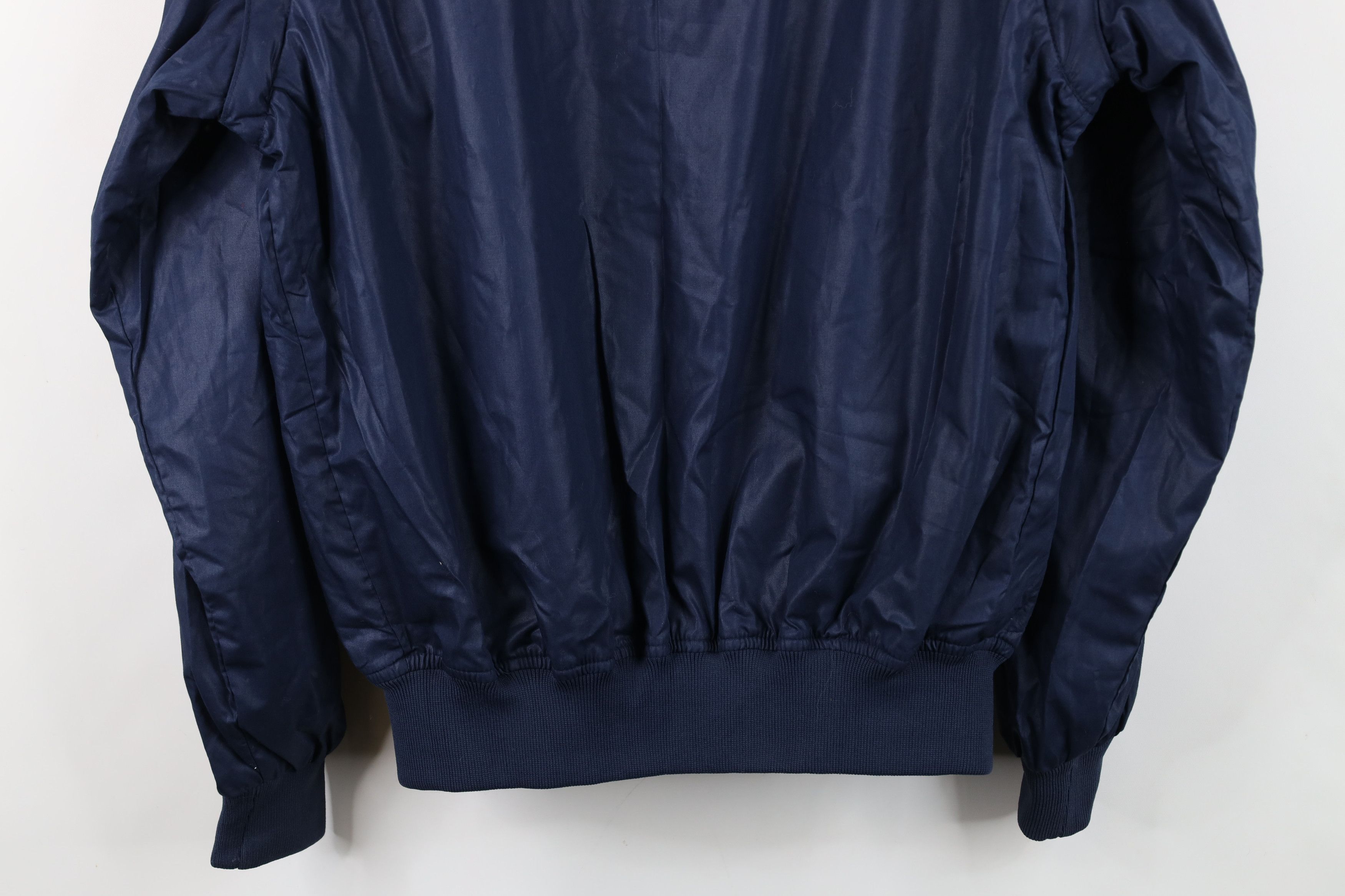 Vintage Deadstock Vintage 80s 90s Streetwear Bomber Jacket Vest Blue Size US M / EU 48-50 / 2 - 14 Thumbnail