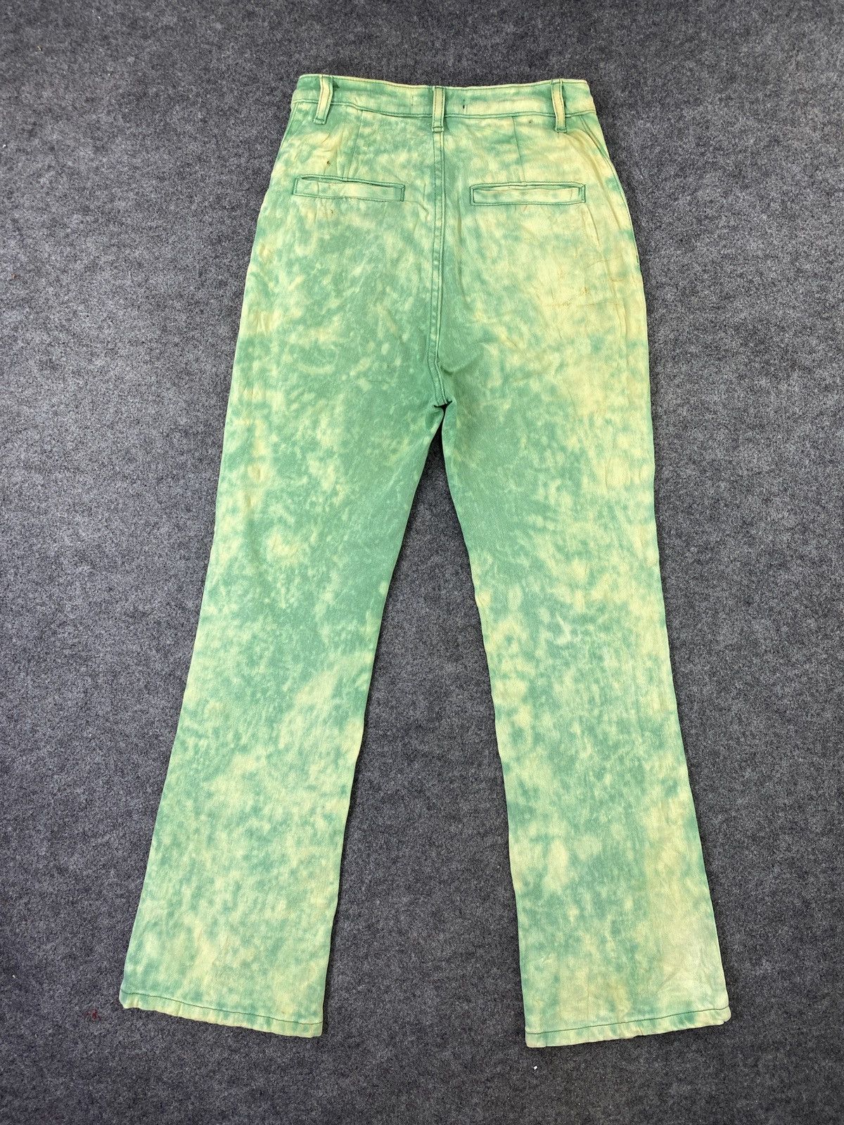Japanese Brand Jouetie bleach green Jeans - J1013 Size 26" / US 2 / IT 38 - 4 Thumbnail
