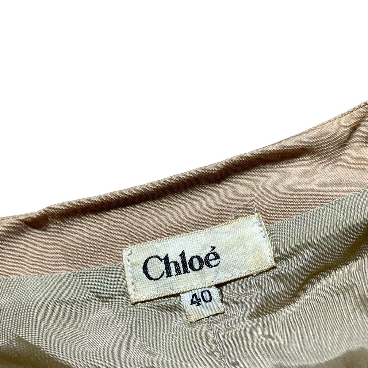 Chloe Vtg 90 Chloe Blazers Biege Double Button Size S / US 4 / IT 40 - 2 Thumbnail