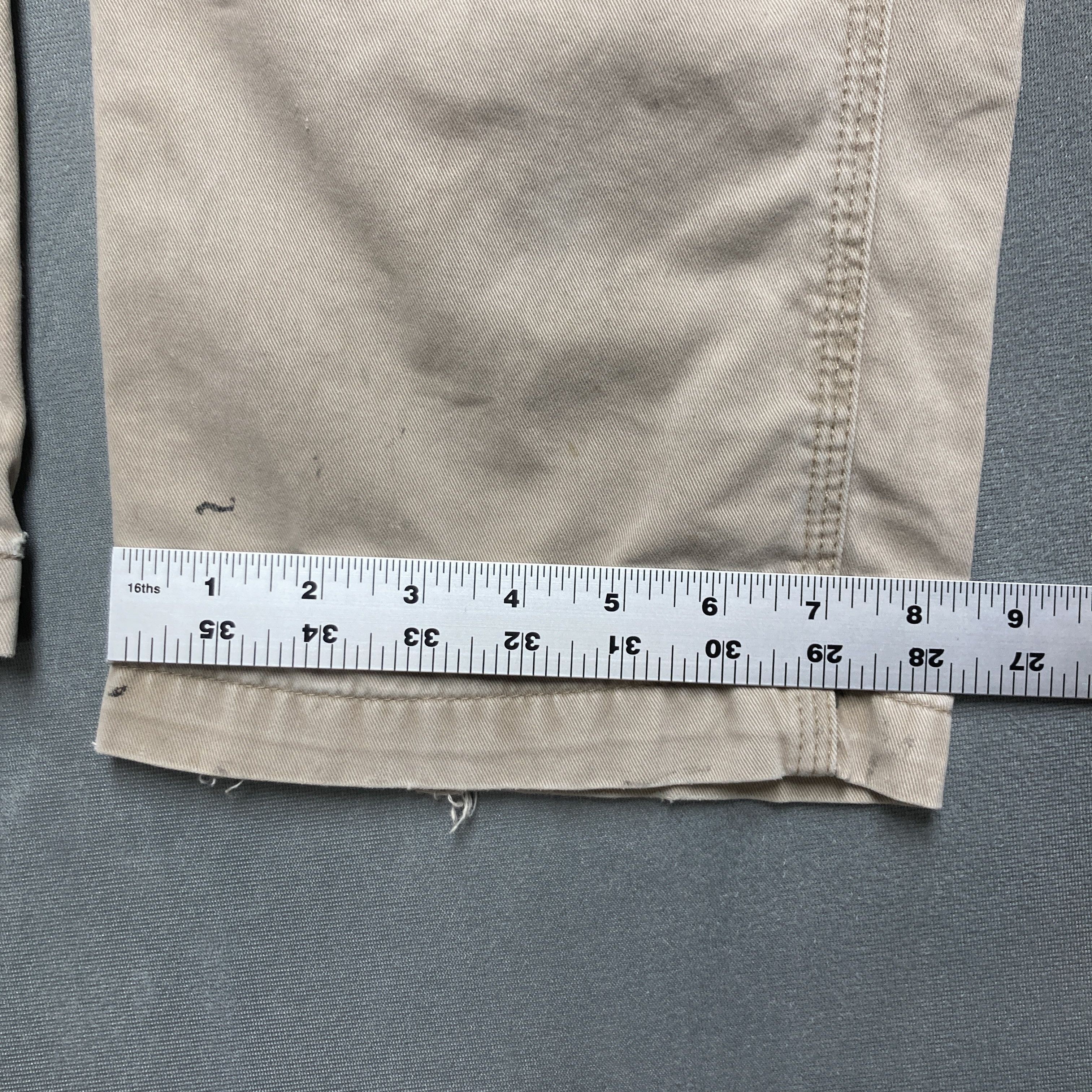 Carhartt Carhartt B324 Field Khaki Washed Twill Carpenter Pants 32x30 Size US 32 / EU 48 - 6 Thumbnail