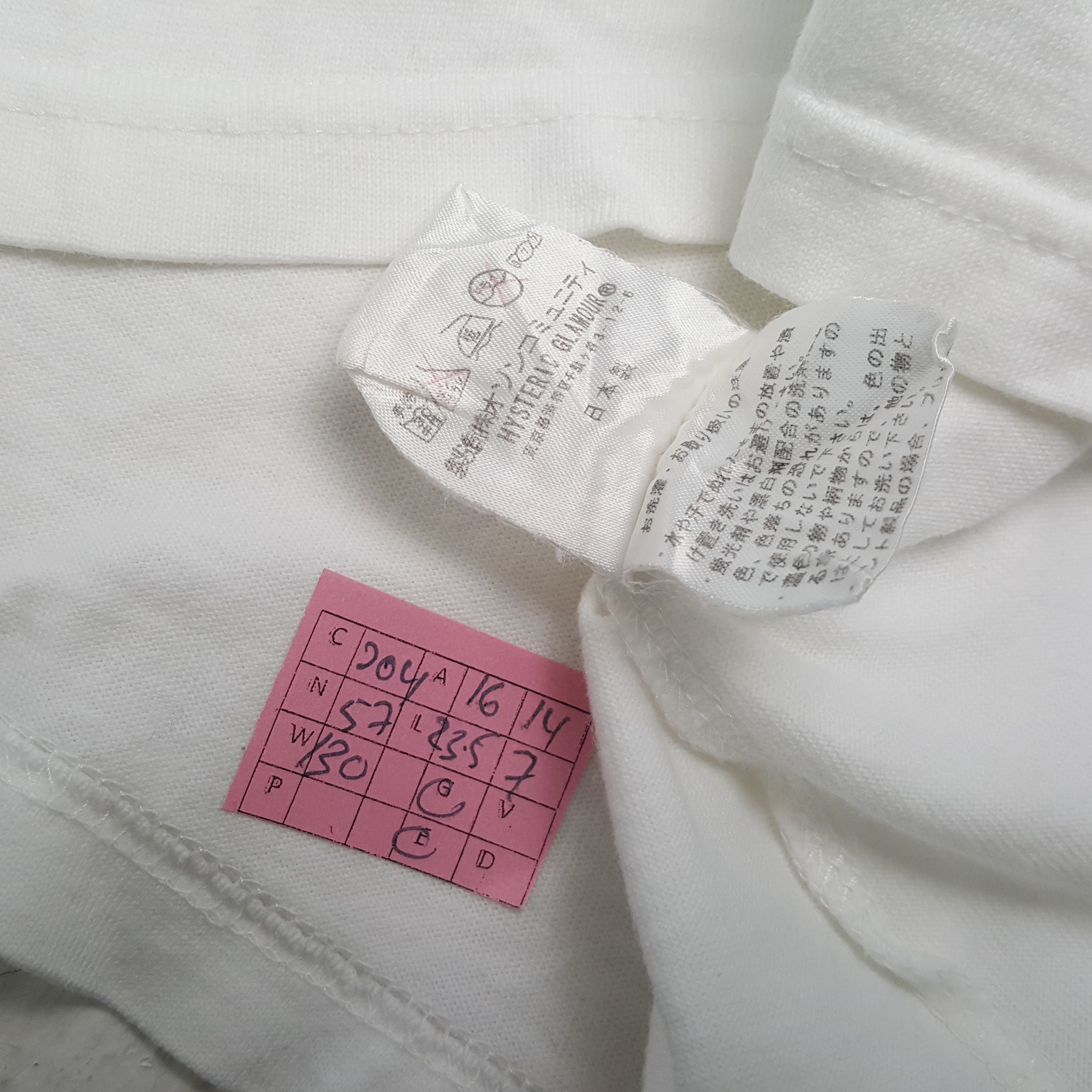 Hysteric Glamour HYSTERIC GLAMOUR Japanese Brand Streetwear Style Tshirt Size XS / US 0-2 / IT 36-38 - 5 Thumbnail