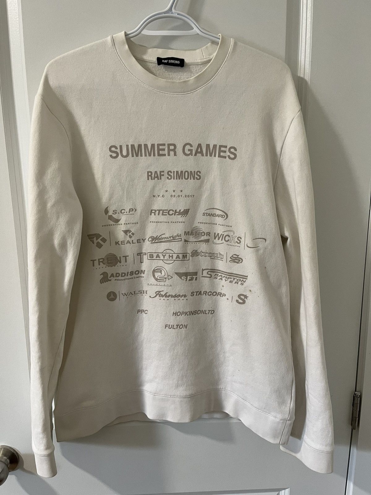 Raf Simons Summer Games Sweatshirt Size US M / EU 48-50 / 2 - 1 Thumbnail