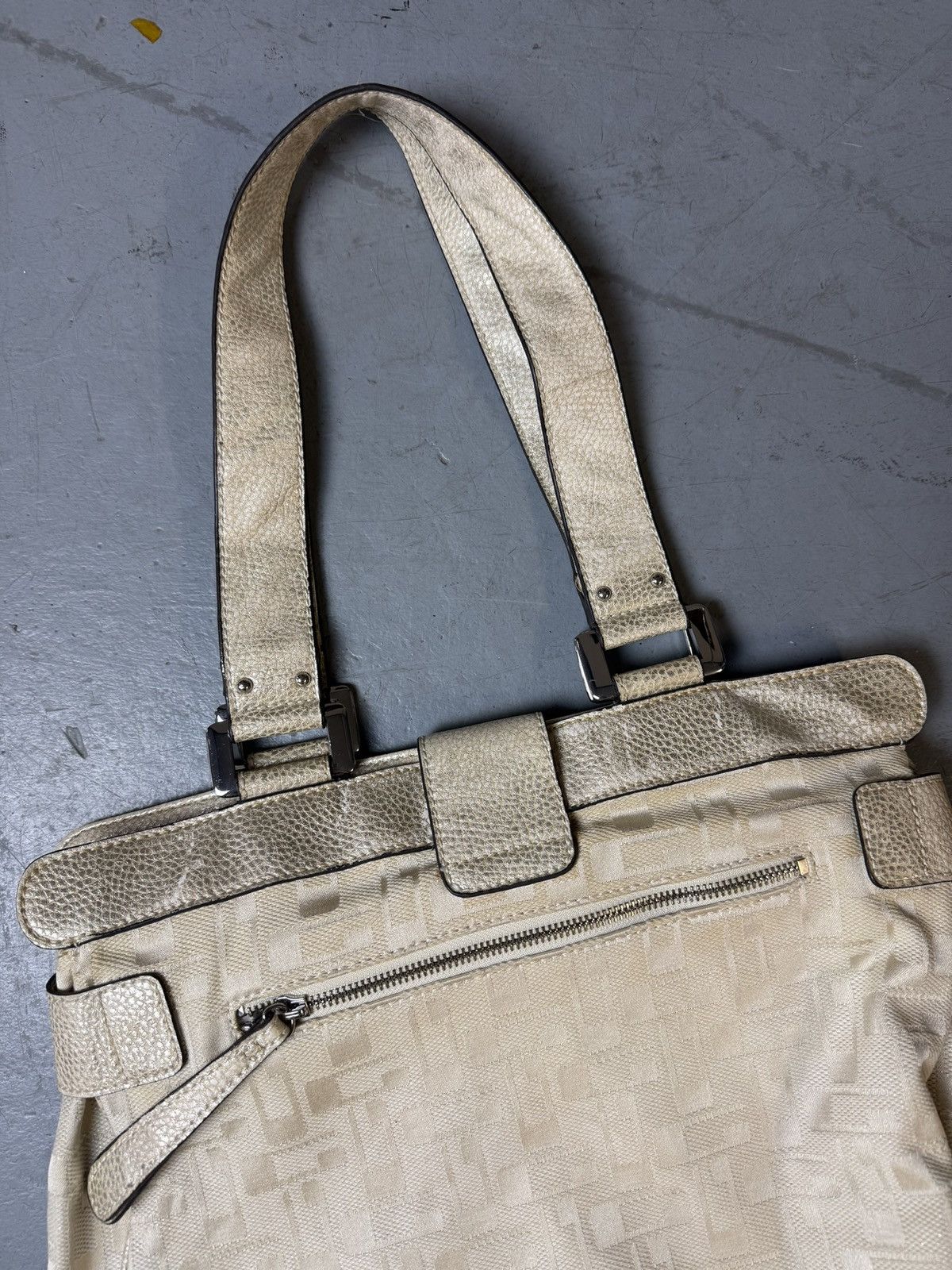 Guess Vintage Guess Beige Monogram Big Bag Size ONE SIZE - 6 Thumbnail