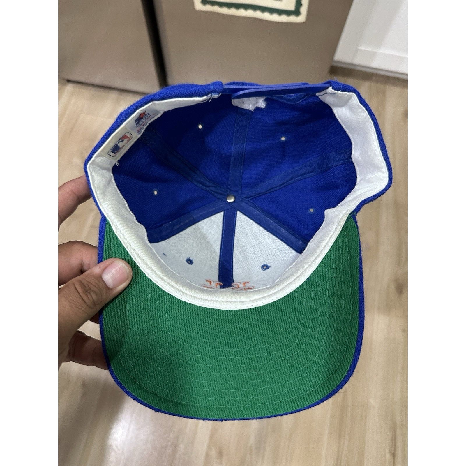Starter Vintage Starter New York Mets Plain Logo MLB Hat Wool Size ONE SIZE - 4 Thumbnail