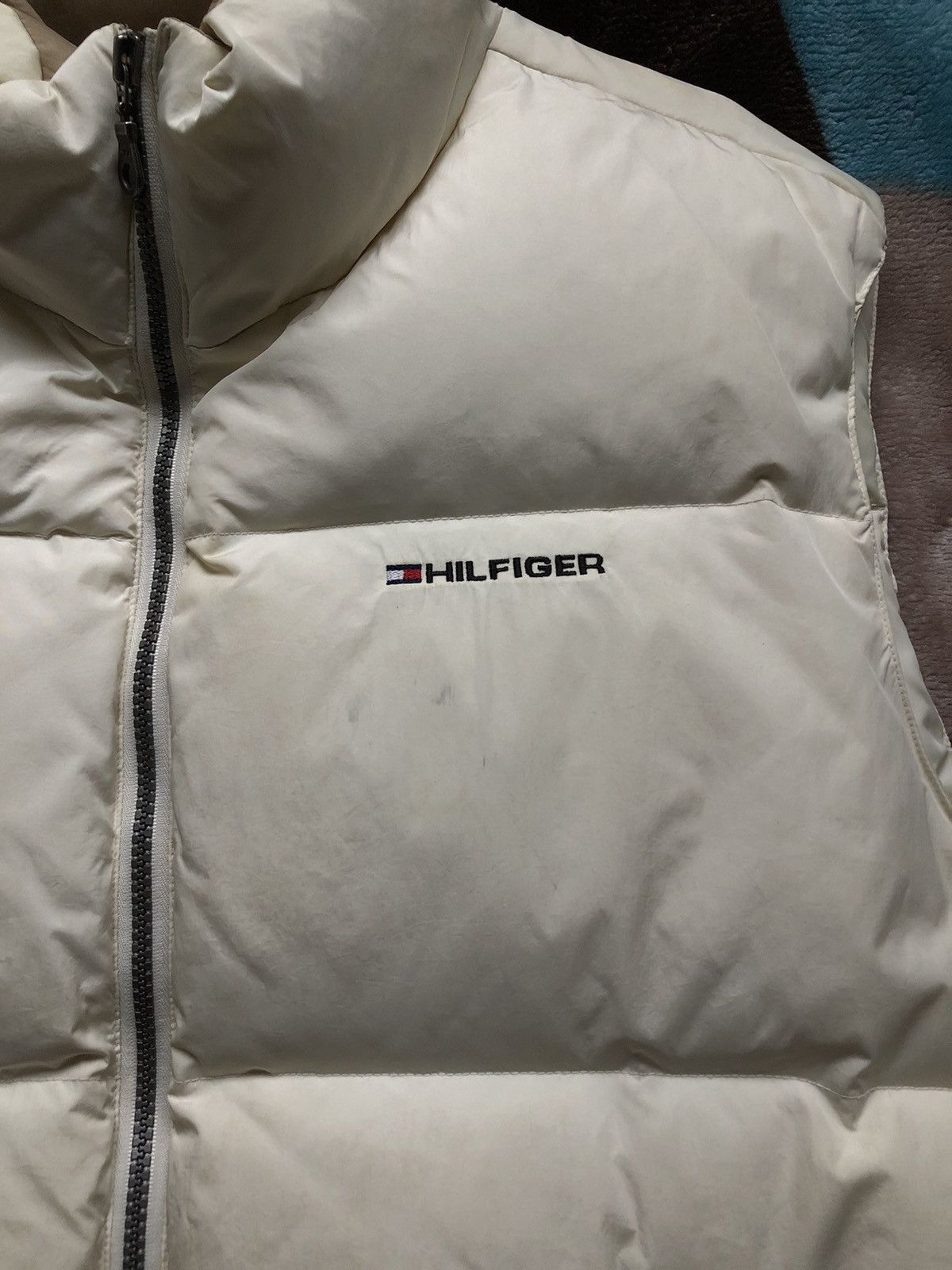 Tommy Hilfiger × Vintage Vintage 90’s TOMMY HILFIGER Duck Down Puffer Vest Size US L / EU 52-54 / 3 - 2 Thumbnail