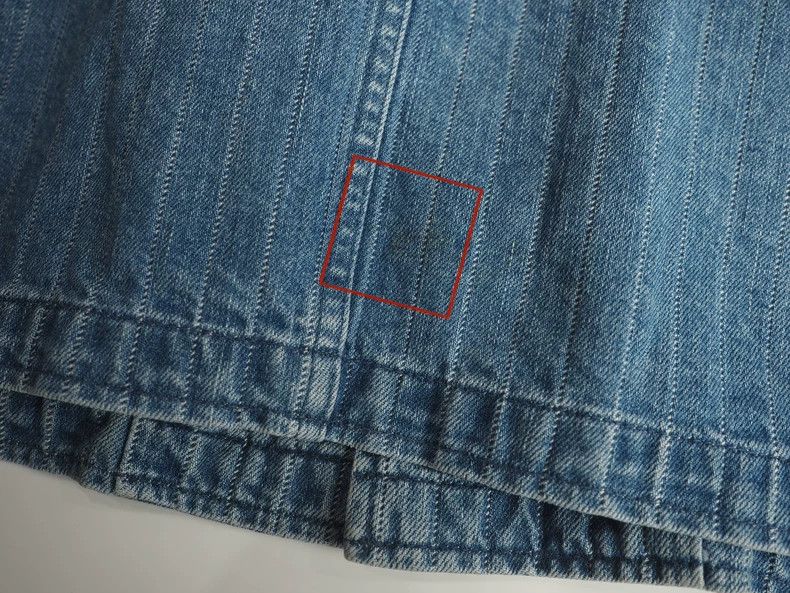 Cav Empt Cav emptBlue striped four-pocket denim jacket 2503-Nextarro Size US M / EU 48-50 / 2 - 7 Thumbnail