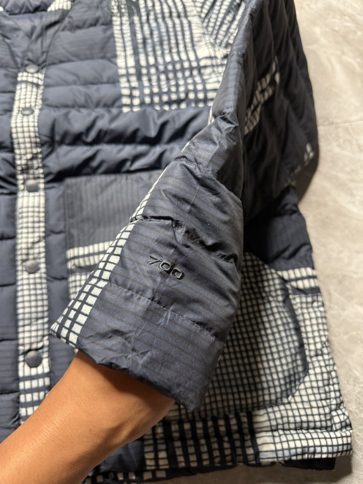 The North Face The Northface 700 Series Kimono Down Jacket Size US L / EU 52-54 / 3 - 3 Thumbnail
