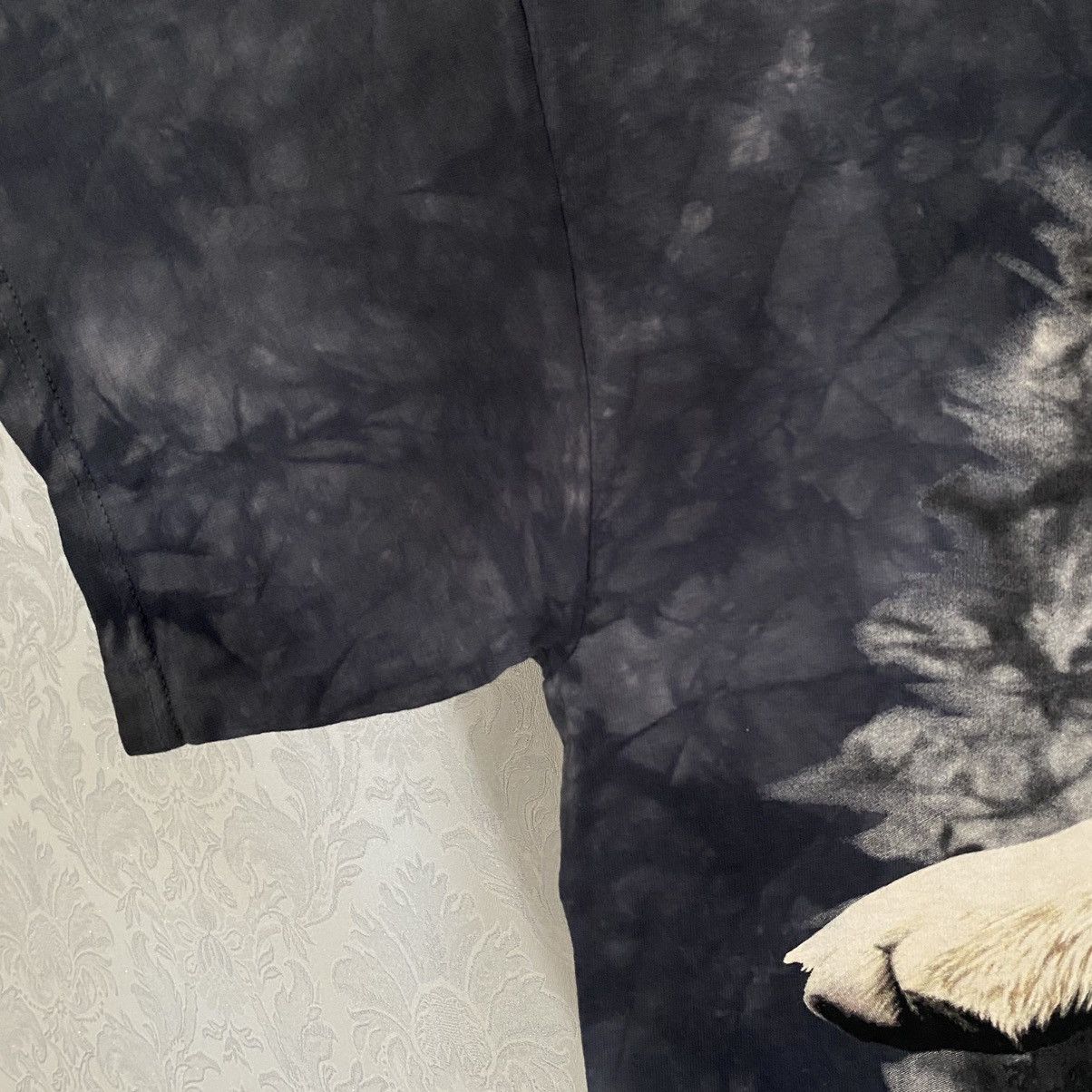 The Mountain Vintage The Mountain Tie Dye T-Shirt Leather Tag Wolf 2002 Size US L / EU 52-54 / 3 - 7 Thumbnail