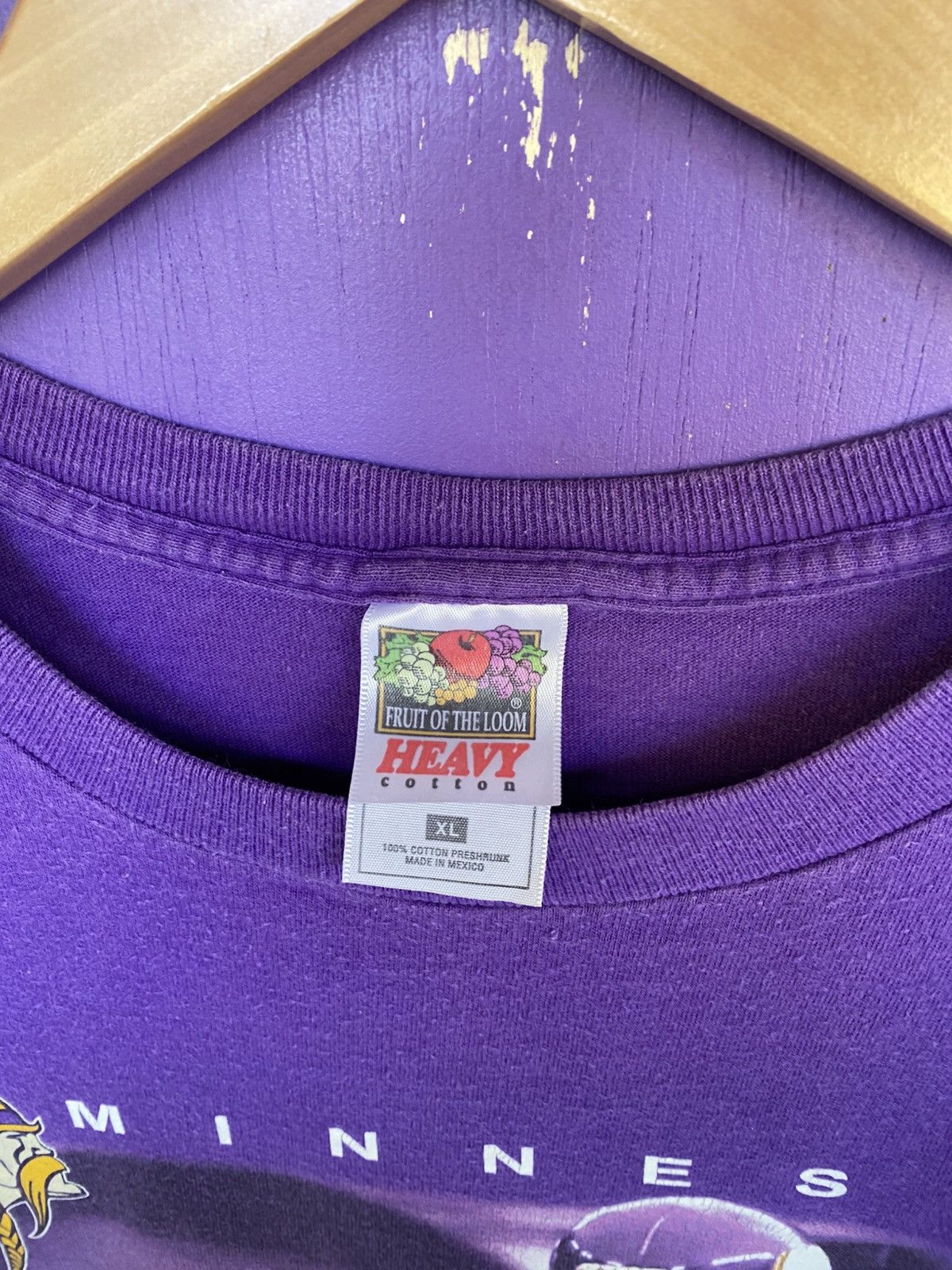 NFL Vintage 1999 Minnesota vikings Randy moss player tee Size US XL / EU 56 / 4 - 4 Thumbnail
