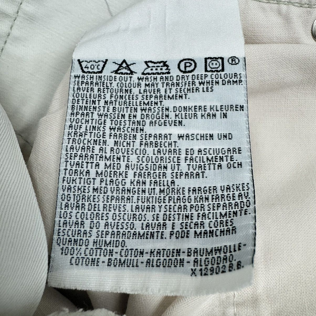 Levi's Vintage Levi’s Black Tab 1994 Cropped White Shorts Size US 36 / EU 52 - 17 Thumbnail