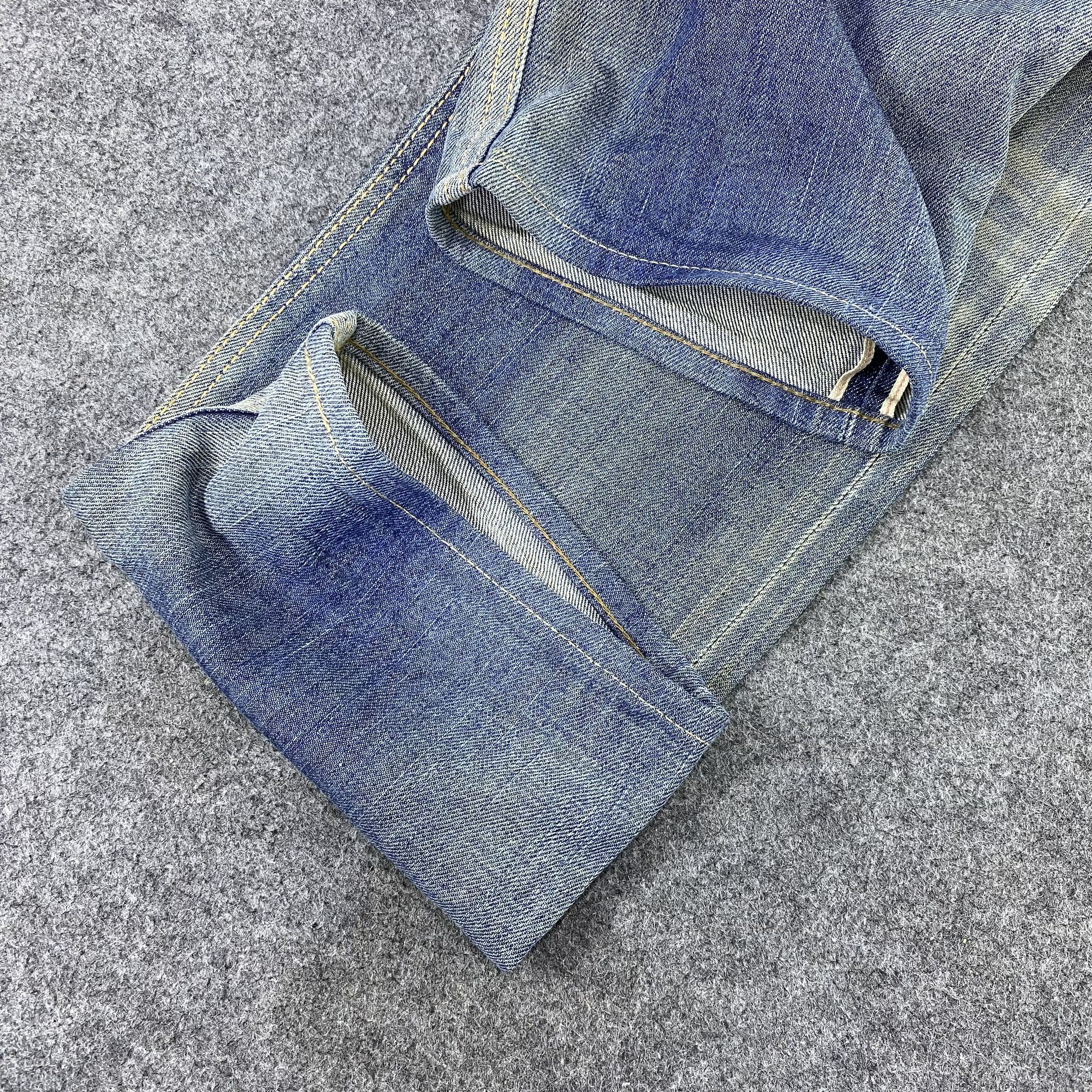 Edwin × Japanese Brand × Jean Edwin Sen denim selvedge jeans sk505t Denim-J1183 Size US 34 / EU 50 - 12 Thumbnail