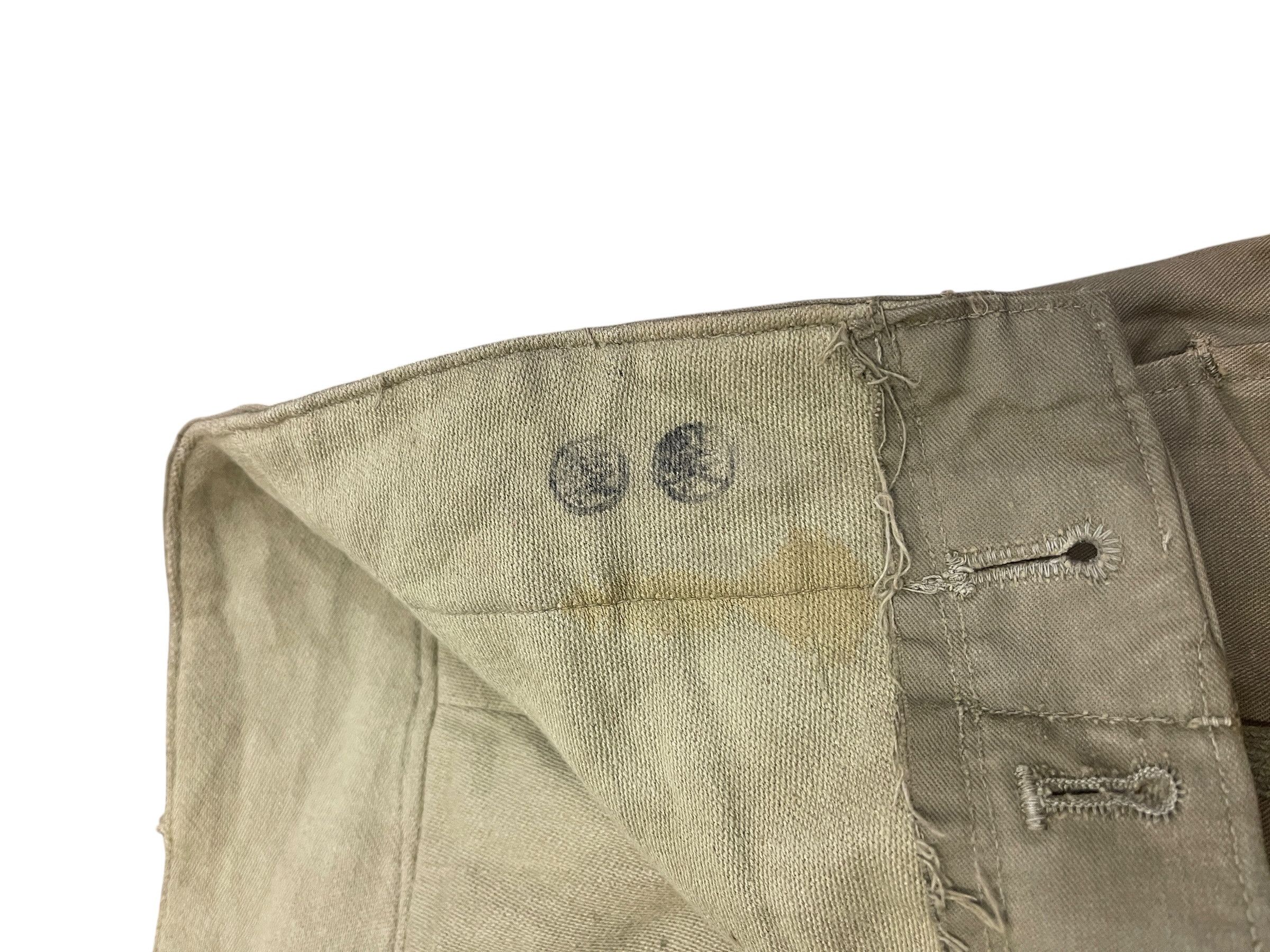 Japanese Brand Vintage WWII Japanese Army HBT Field Pants Military Trousers Size US 32 / EU 48 - 18 Thumbnail